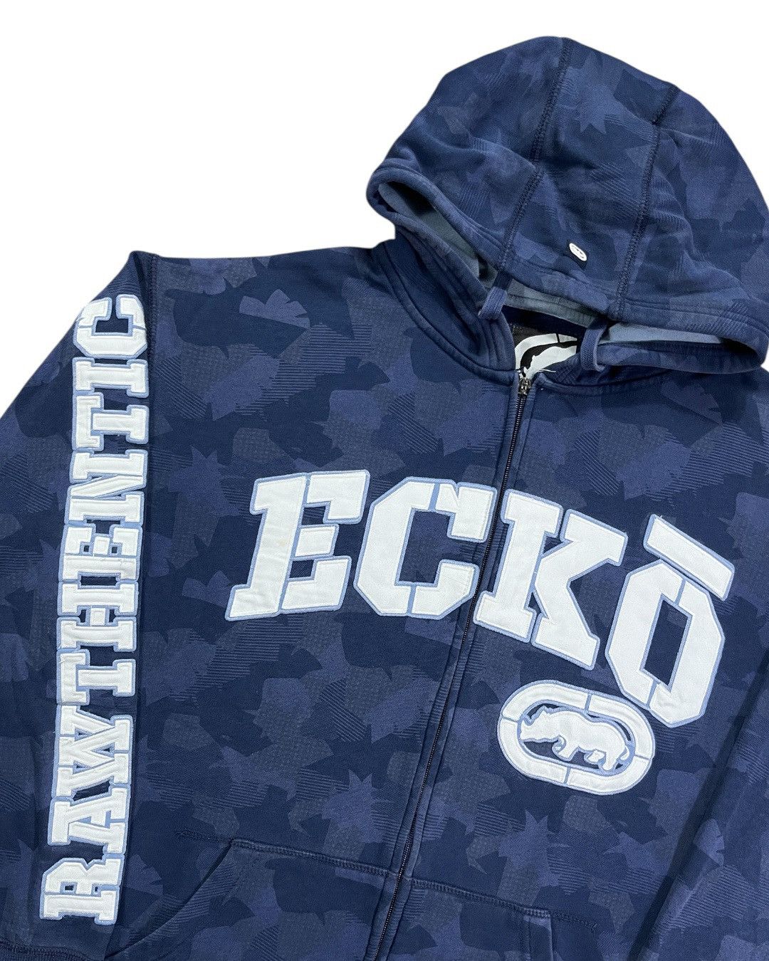 Ecko Unltd. Y2K Ecko Unltd. Rawthentic Hoodie Size US L / EU 52-54 / 3 - 2 Thumbnail