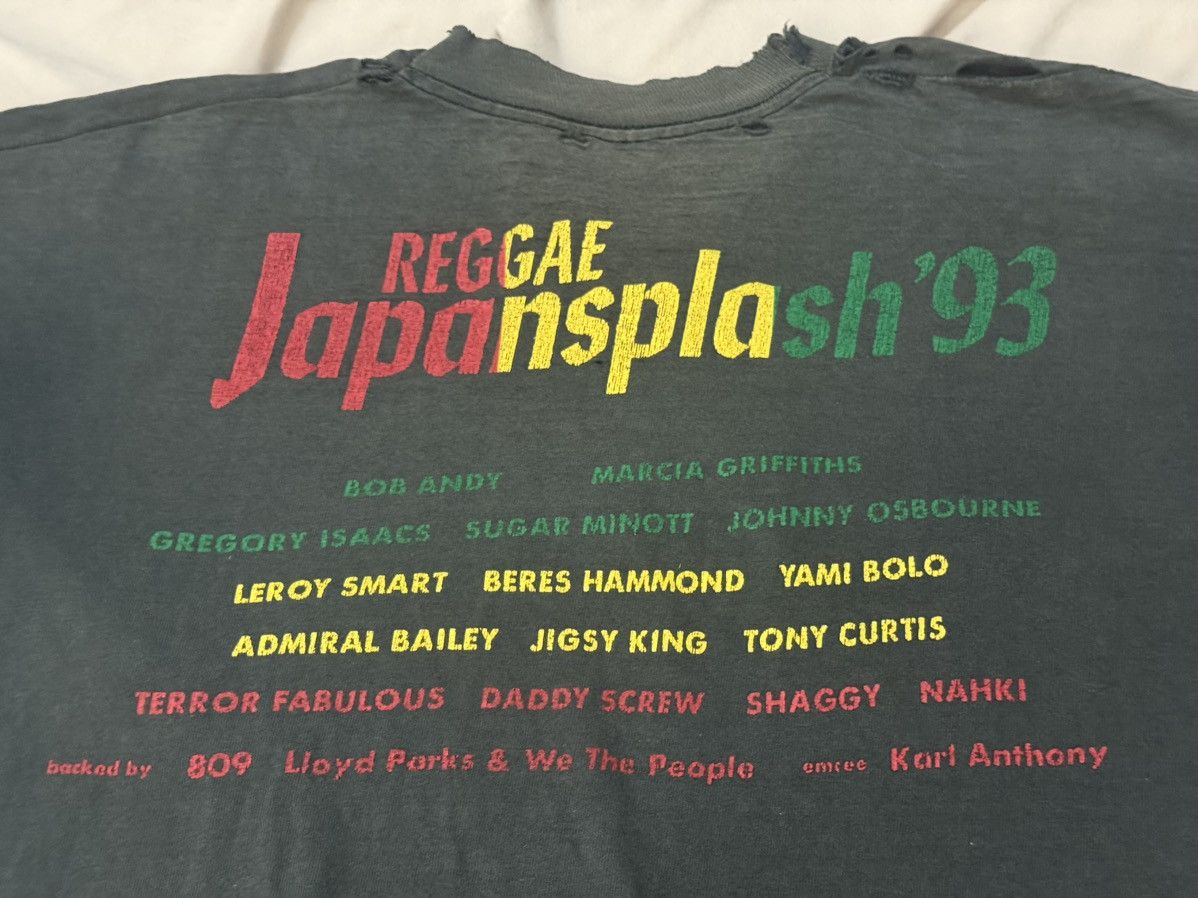 Band Tees Vintage 90s Reggae Japansplash 1993 T Shirt Size US L / EU 52-54 / 3 - 7 Thumbnail