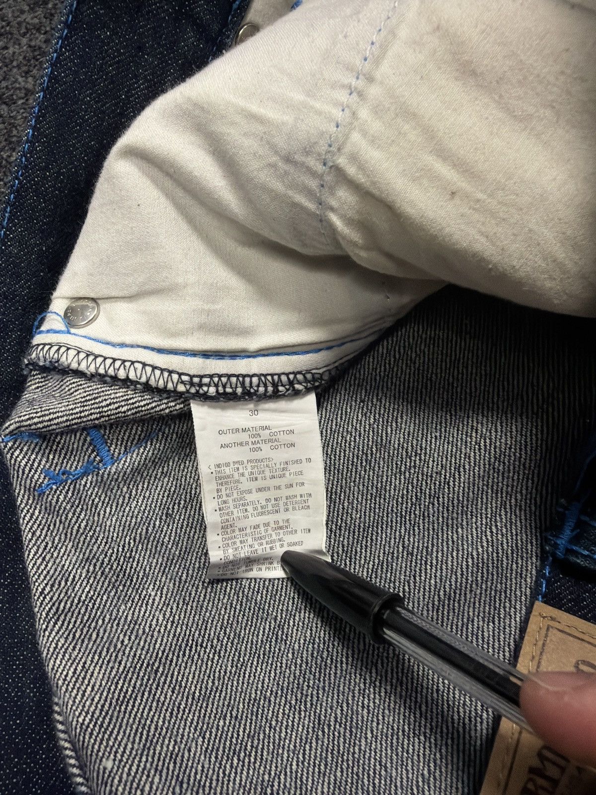 Stussy Vintage 2000s Stussy Spellout Denim Shorts / Jorts Waist 32 Size US 32 / EU 48 - 7 Thumbnail