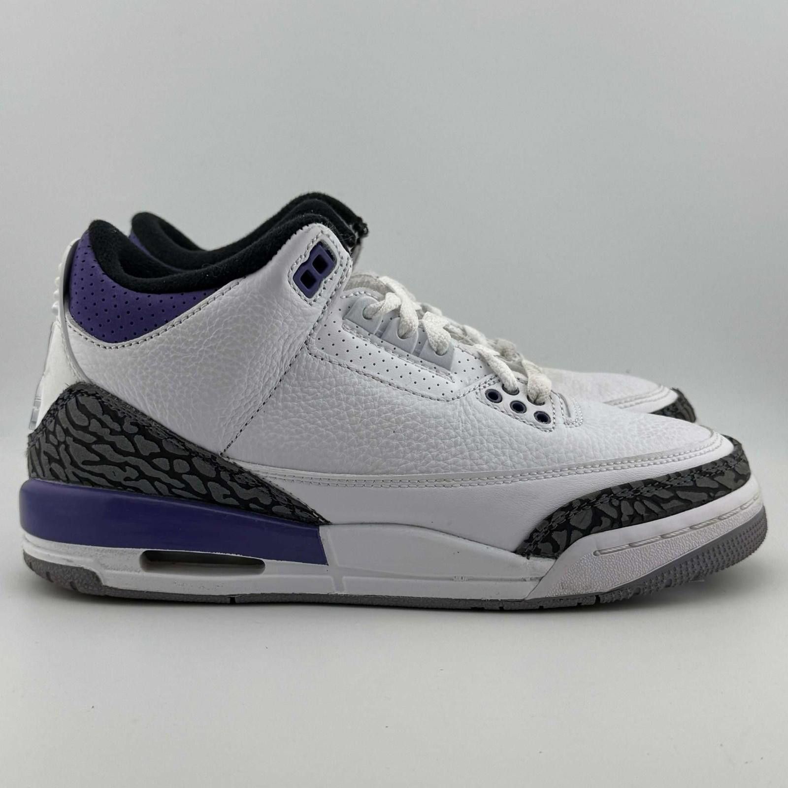 Jordan Brand Jordan 3 Dark Iris 5Y Used Size US 5 / EU 37 - 4 Thumbnail
