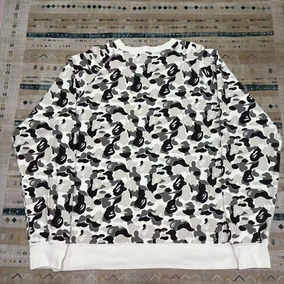 Bape CAMO SWEAT SHIRT Size US XXL / EU 58 / 5 - 2 Thumbnail