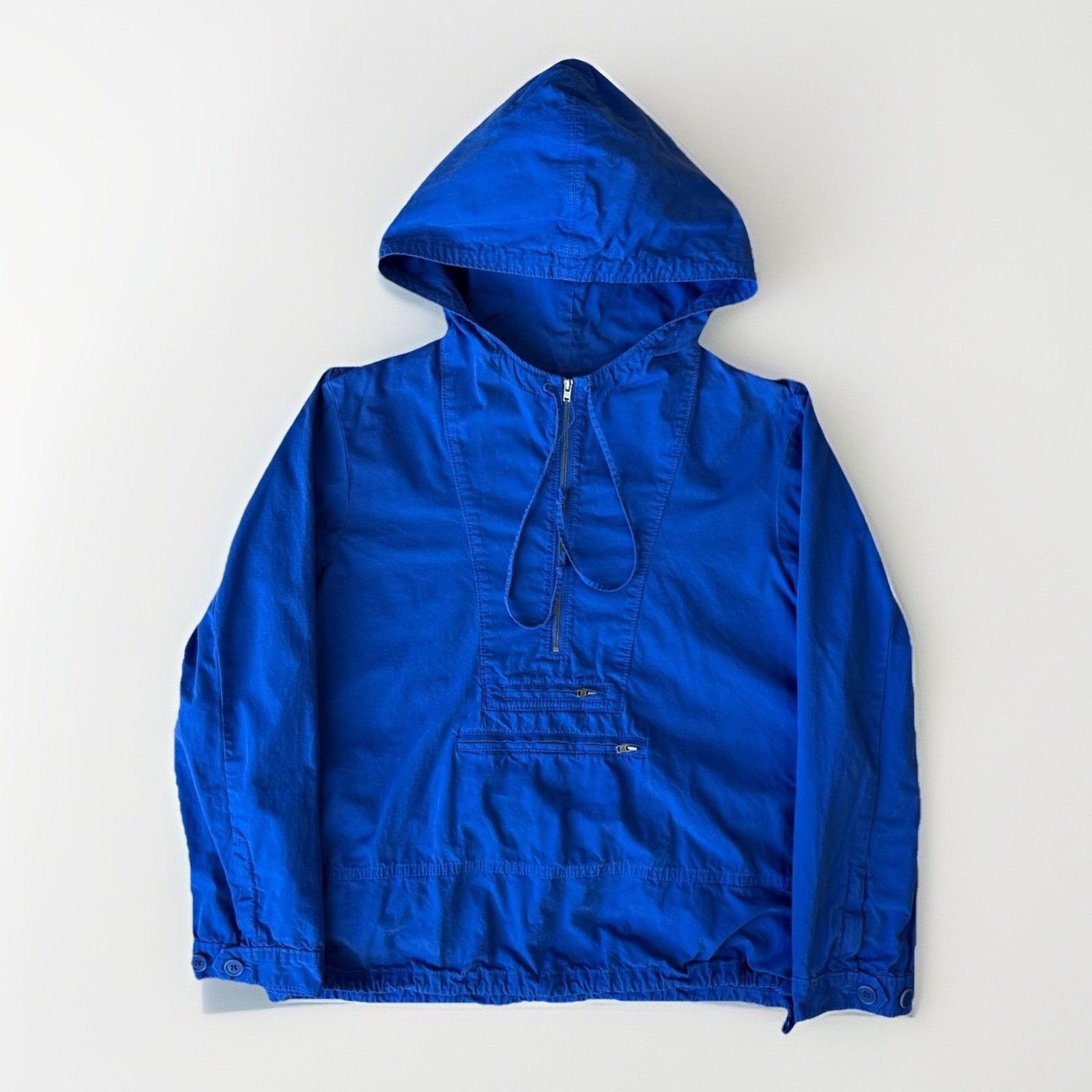 J.Crew J Crew Anorak Small Blue 1/2 Zip Cotton Pullover Heritage Size US S / EU 44-46 / 1 - 1 Thumbnail