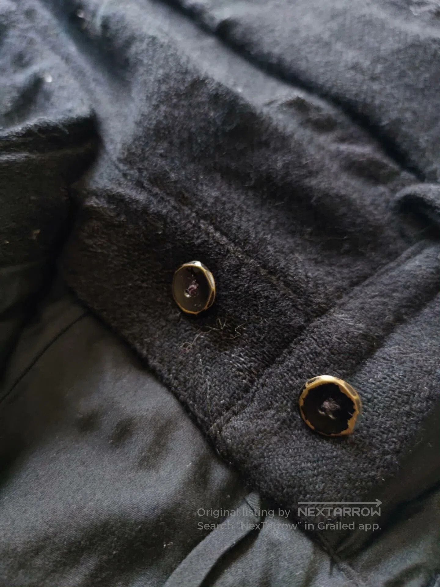 Araki Yuu Araki Yuu Black Wool Trousers. Size US 30 / EU 46 - 6 Thumbnail