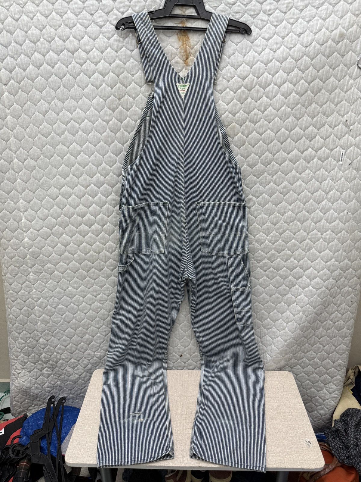 Oshkosh 🔥🔥🔥ARCHIVE VINTAGE OSHKOSH BGOSH OVERALL Size US 35 - 12 Thumbnail