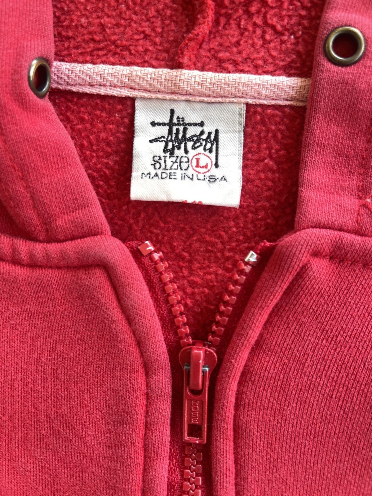 Stussy 90s Stussy Old School Flavor Hoodies Size US L / EU 52-54 / 3 - 9 Thumbnail