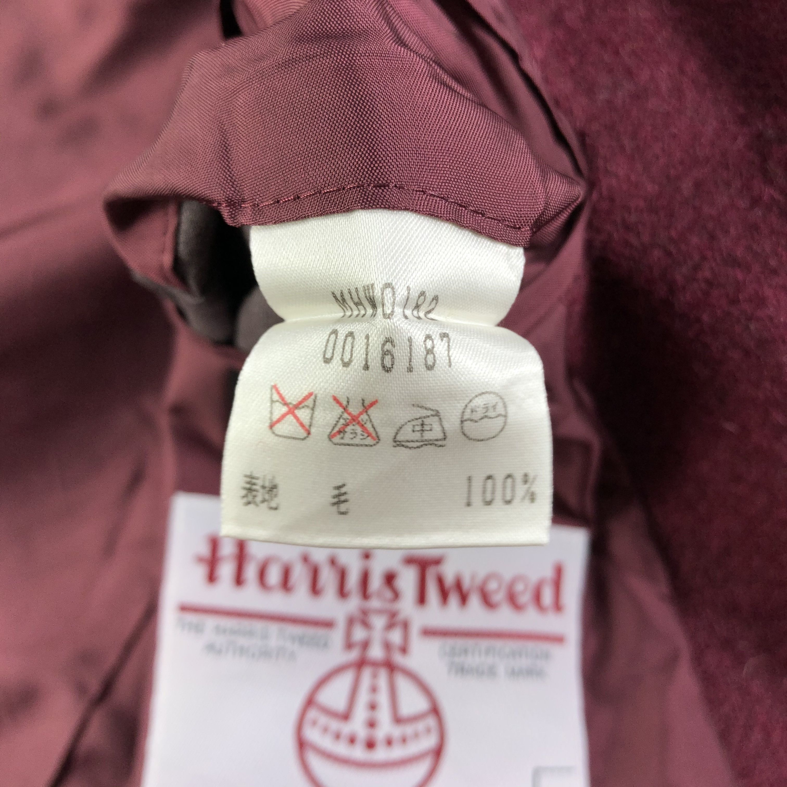 Margaret Howell Harris Tweed x Margaret Howell Wool Peacoat Jacket JC320 Size M / US 6-8 / IT 42-44 - 6 Thumbnail