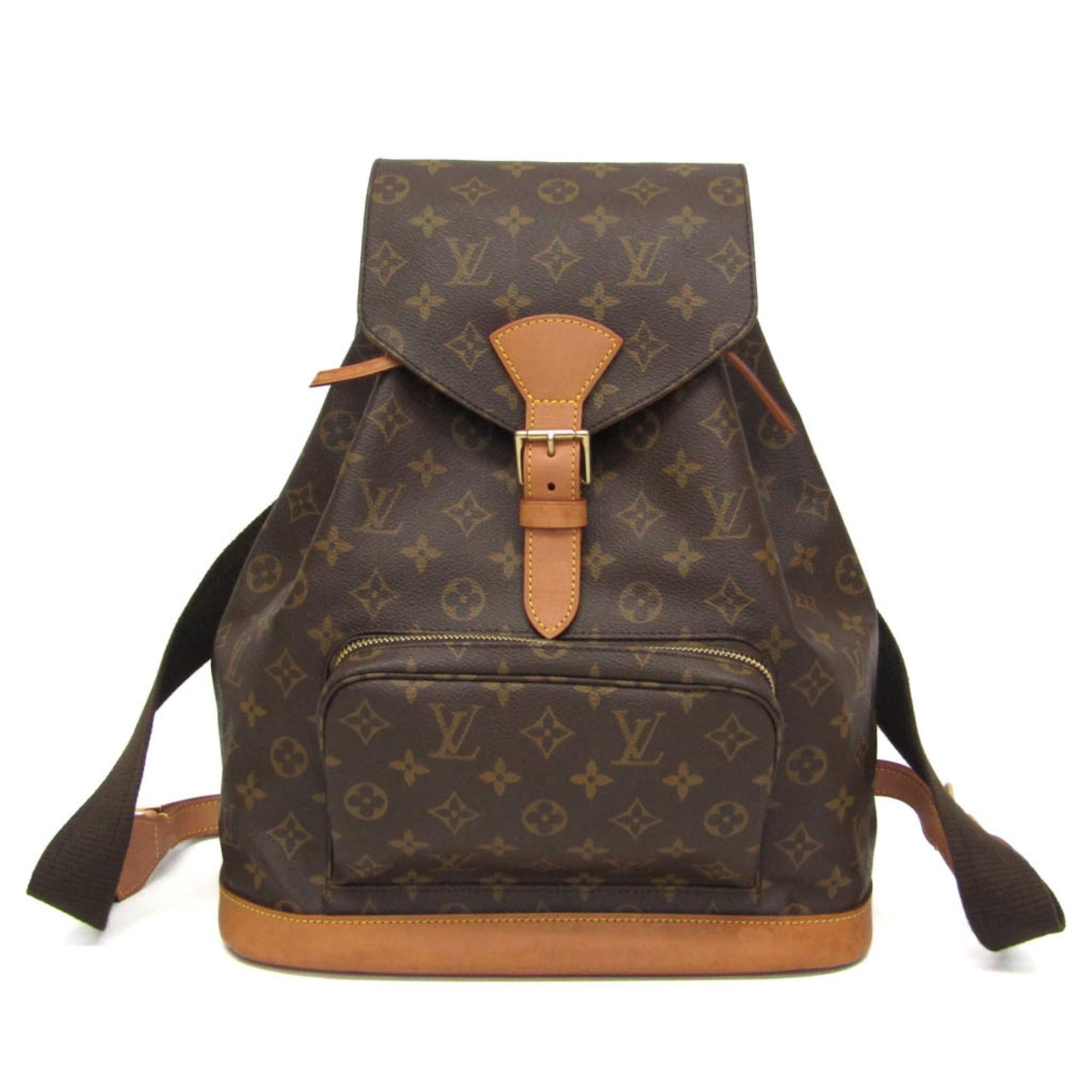 Louis Vuitton Louis Vuitton Monogram Montsouris GM M51135 Women's Backpack Brown Size ONE SIZE - 1 Thumbnail