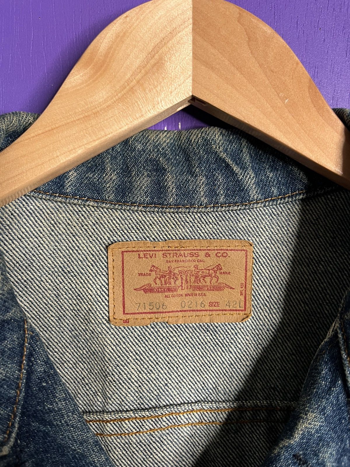 Levi's × Vintage Vintage 80s Levi’s darkwash denim jacket Size US M / EU 48-50 / 2 - 4 Thumbnail