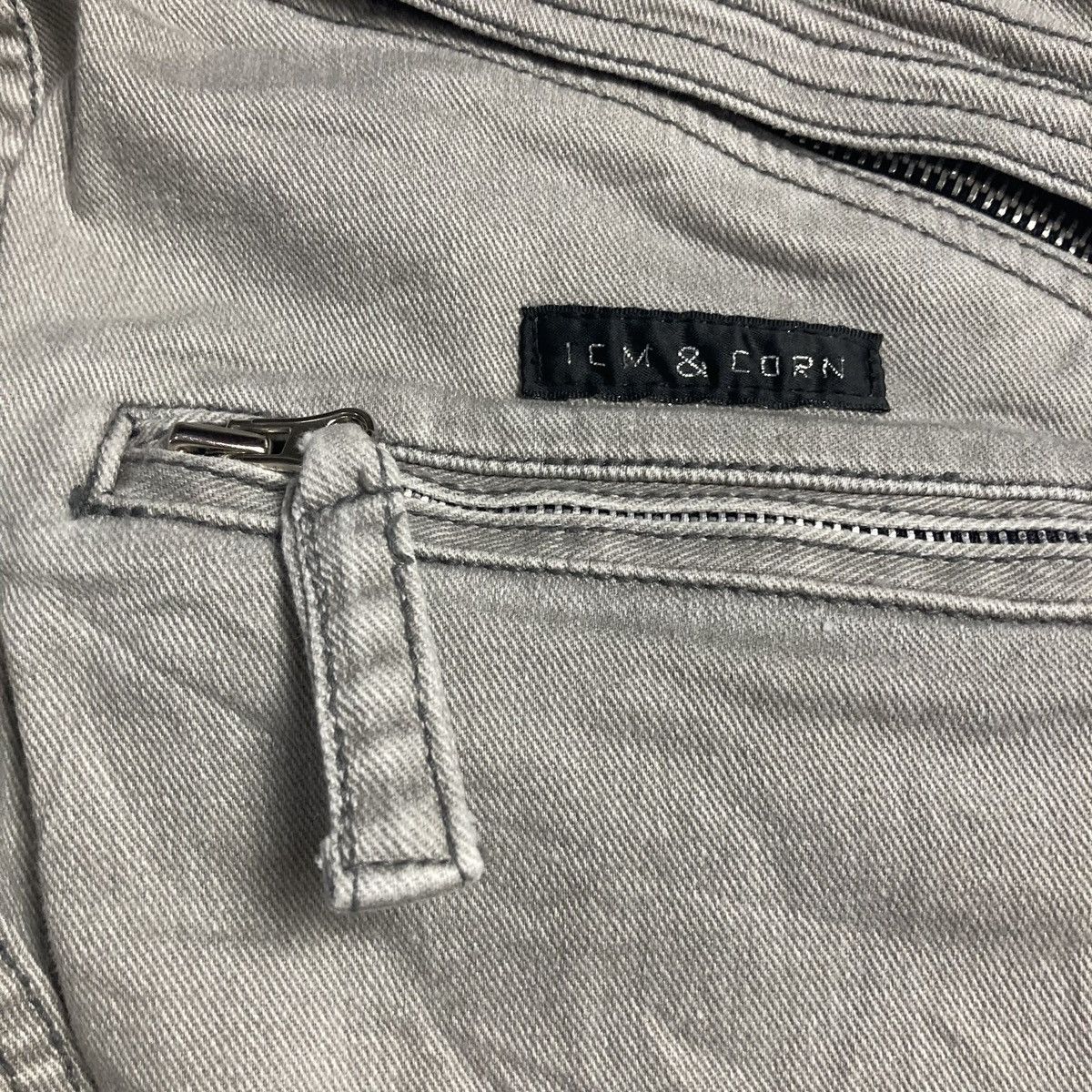 Japanese Brand ICM & CORN Bikers Pants Unique Multi Zipper Design Like Ppfm Size US 32 / EU 48 - 9 Thumbnail