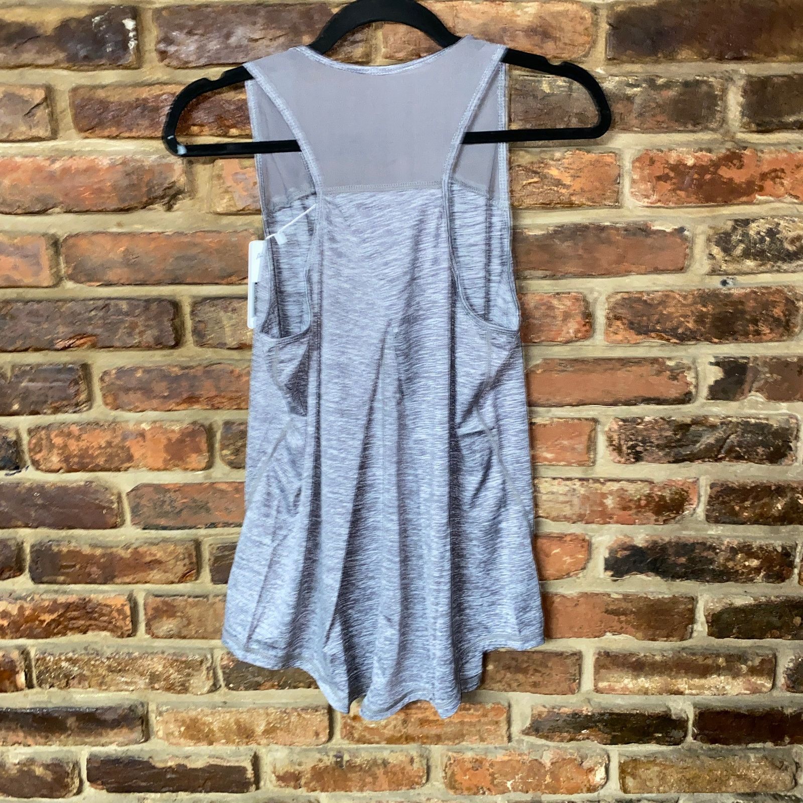 Other NWT Aeuui Heathered Gray Racerback Pleated Mesh Tank Top XL Size XL / US 12-14 / IT 48-50 - 9 Thumbnail