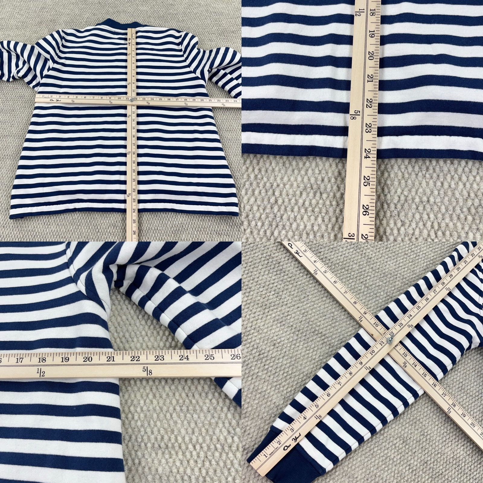 Vineyard Vines VINTAGE Vineyard Vines Sweater Women Large Blue White Striped Knit Pullover All Seasons Casual Size L / US 10 / IT 46 - 8 Thumbnail