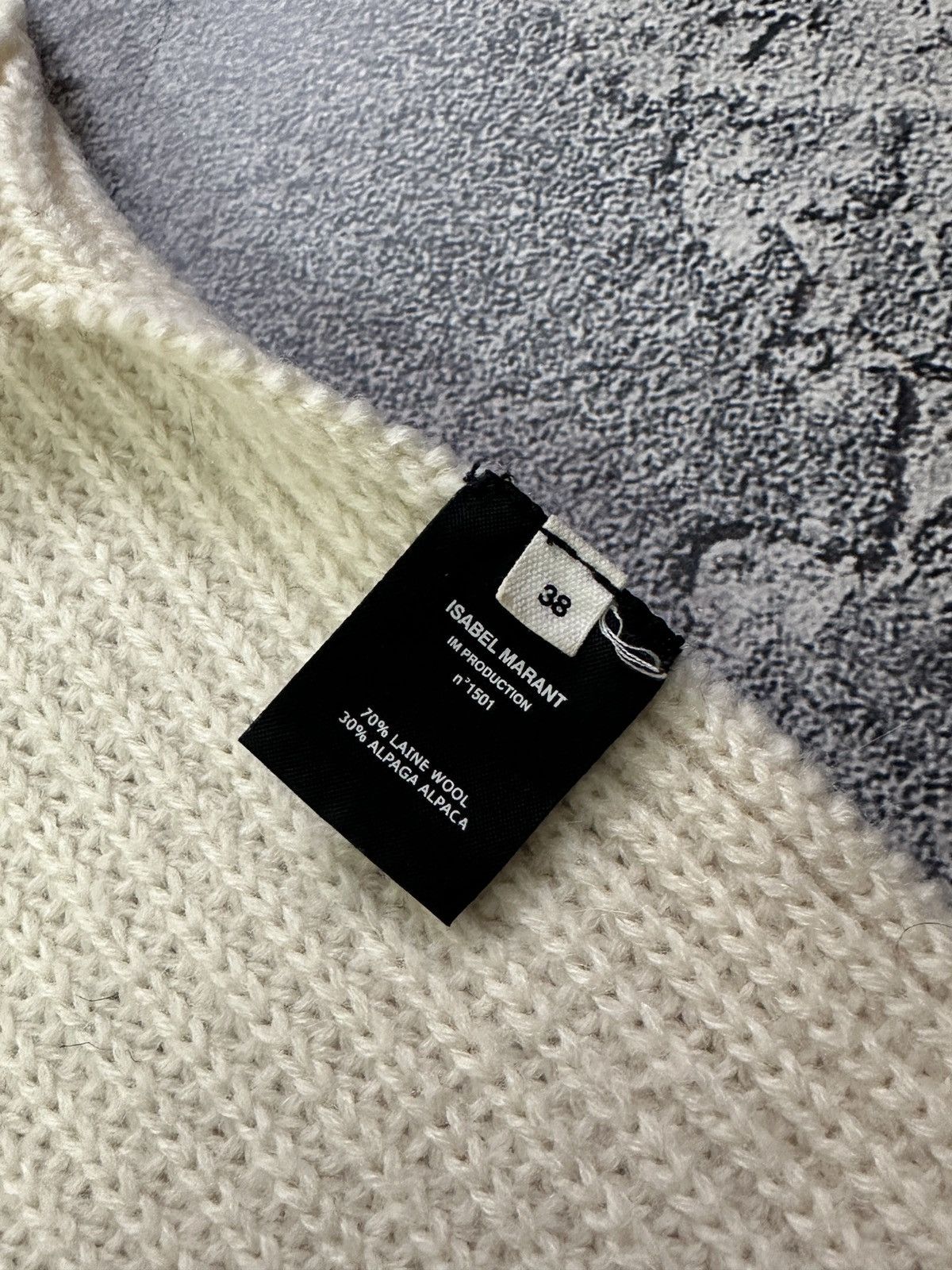 Isabel Marant Etoile Isabel Marant Wool Knit Turtleneck Poncho Vest Beige 38 Size M / US 6-8 / IT 42-44 - 5 Thumbnail
