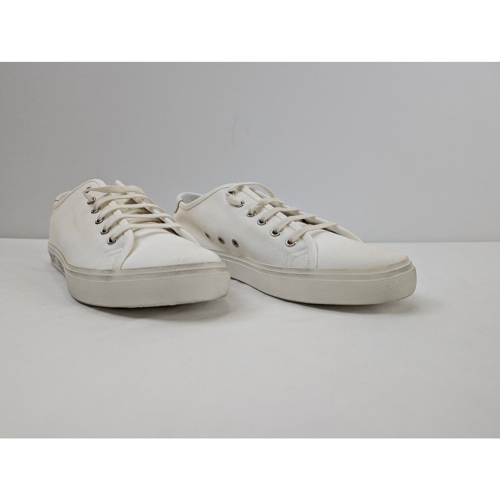 Saint Laurent Paris o1rshd1 Malibu L T Sneakers SL SIG in Blanc Size US 10.5 / EU 43-44 - 7 Thumbnail