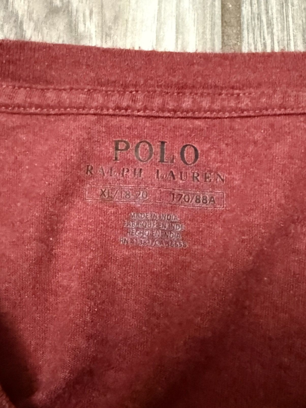 Polo Ralph Lauren Polo Ralph Lauren Men’s Maroon Long Sleeve Shirt Size US M / EU 48-50 / 2 - 5 Thumbnail