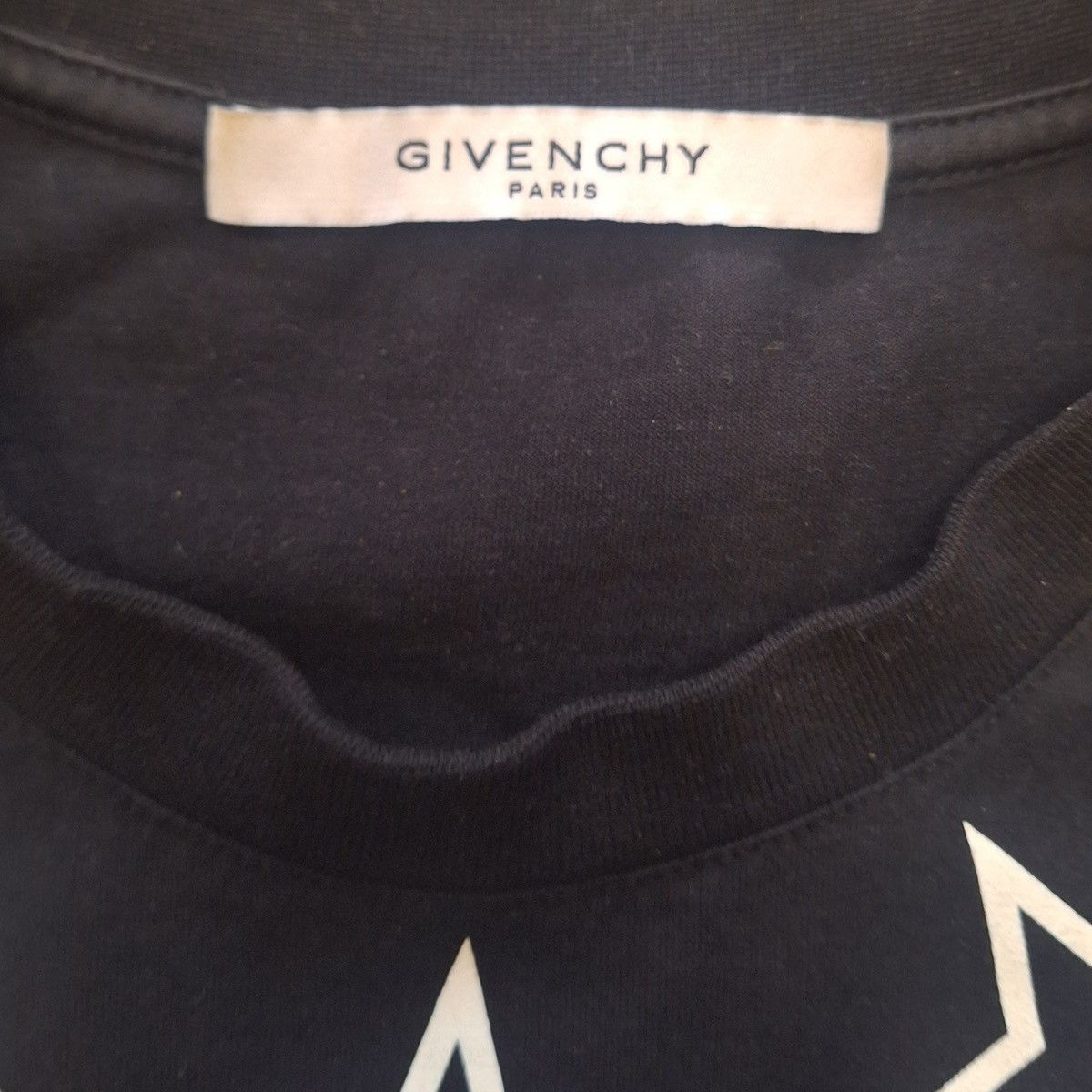 Givenchy Givenchy T-Shirt five-pointed star pattern round-neck Size US XS / EU 42 / 0 - 3 Thumbnail