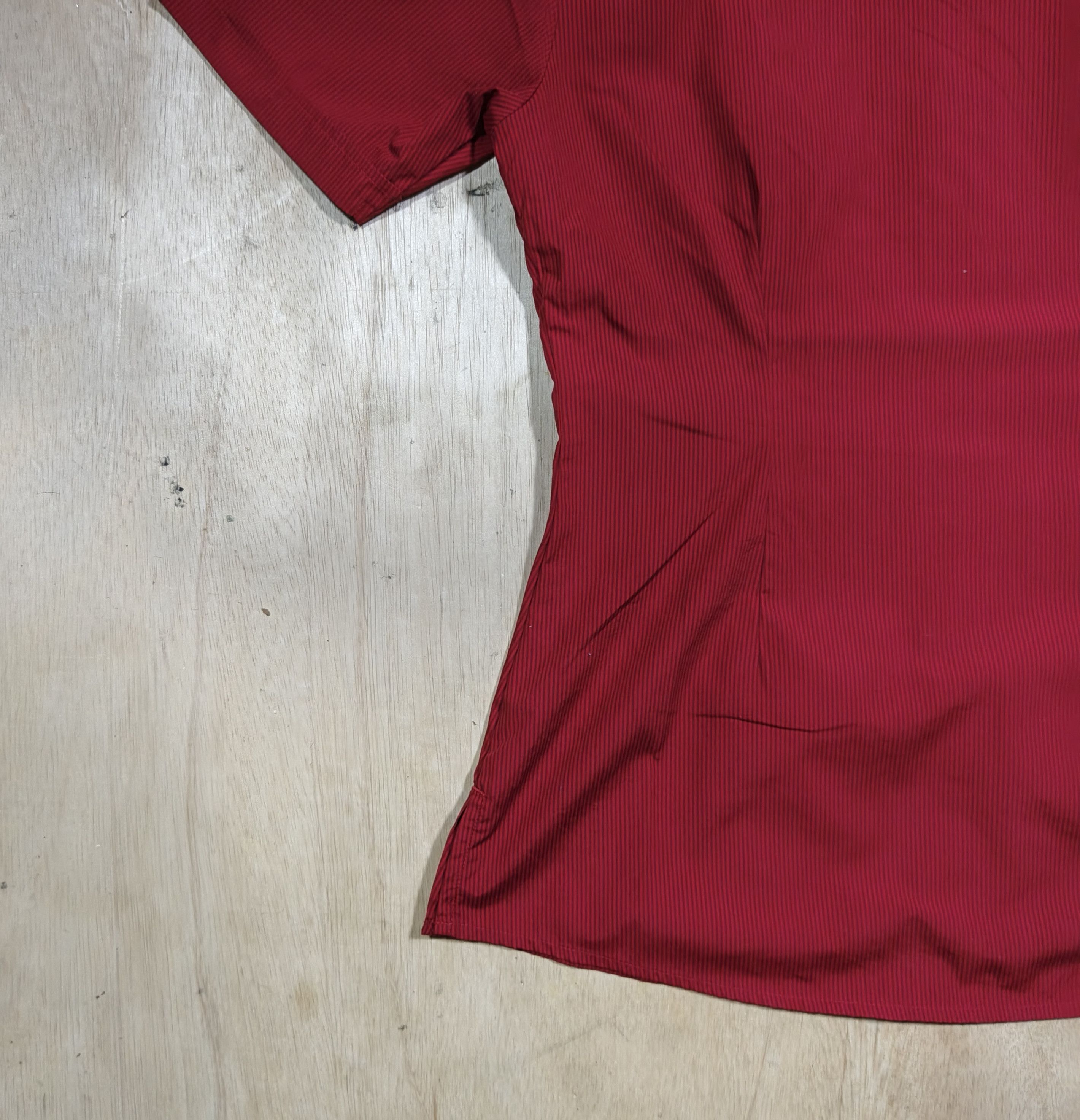 Other McDonald's Apparel Collection Red Pinstripe Uniform Shirt Size L / US 10 / IT 46 - 10 Thumbnail