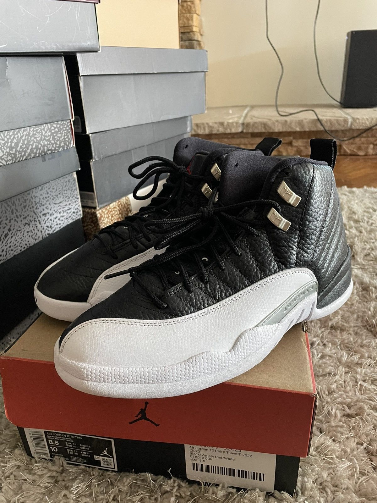 Jordan Brand Jordan 12 Playoff sz 8.5 Size US 8.5 / EU 41-42 - 1 Thumbnail