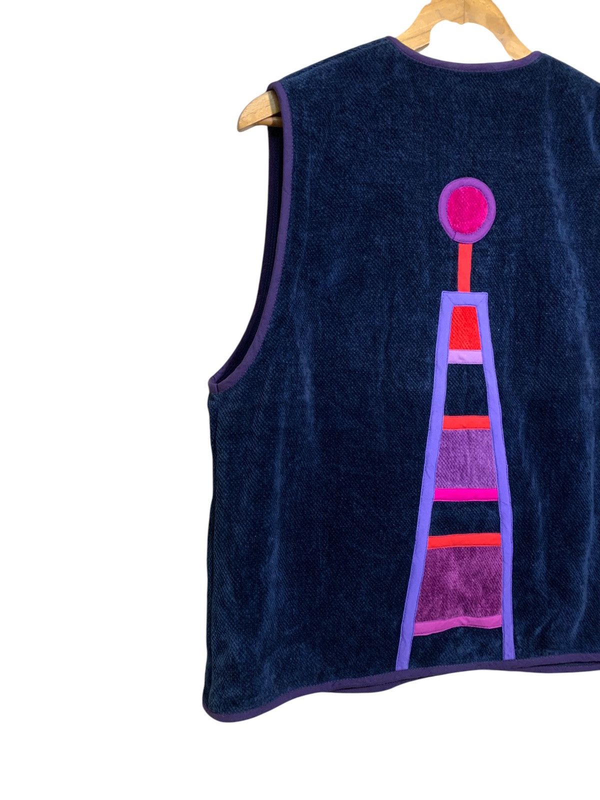 Annikki Karvinen 🔥ANIKKI KARVINEN FINLAND VELVET VEST JACKETS Size US L / EU 52-54 / 3 - 5 Thumbnail