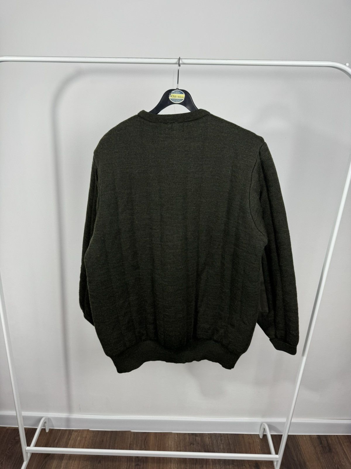 Other Hoggs Quiltknit Wool Hunting Sweater Padded Elbow Shoulder L Size US L / EU 52-54 / 3 - 14 Thumbnail