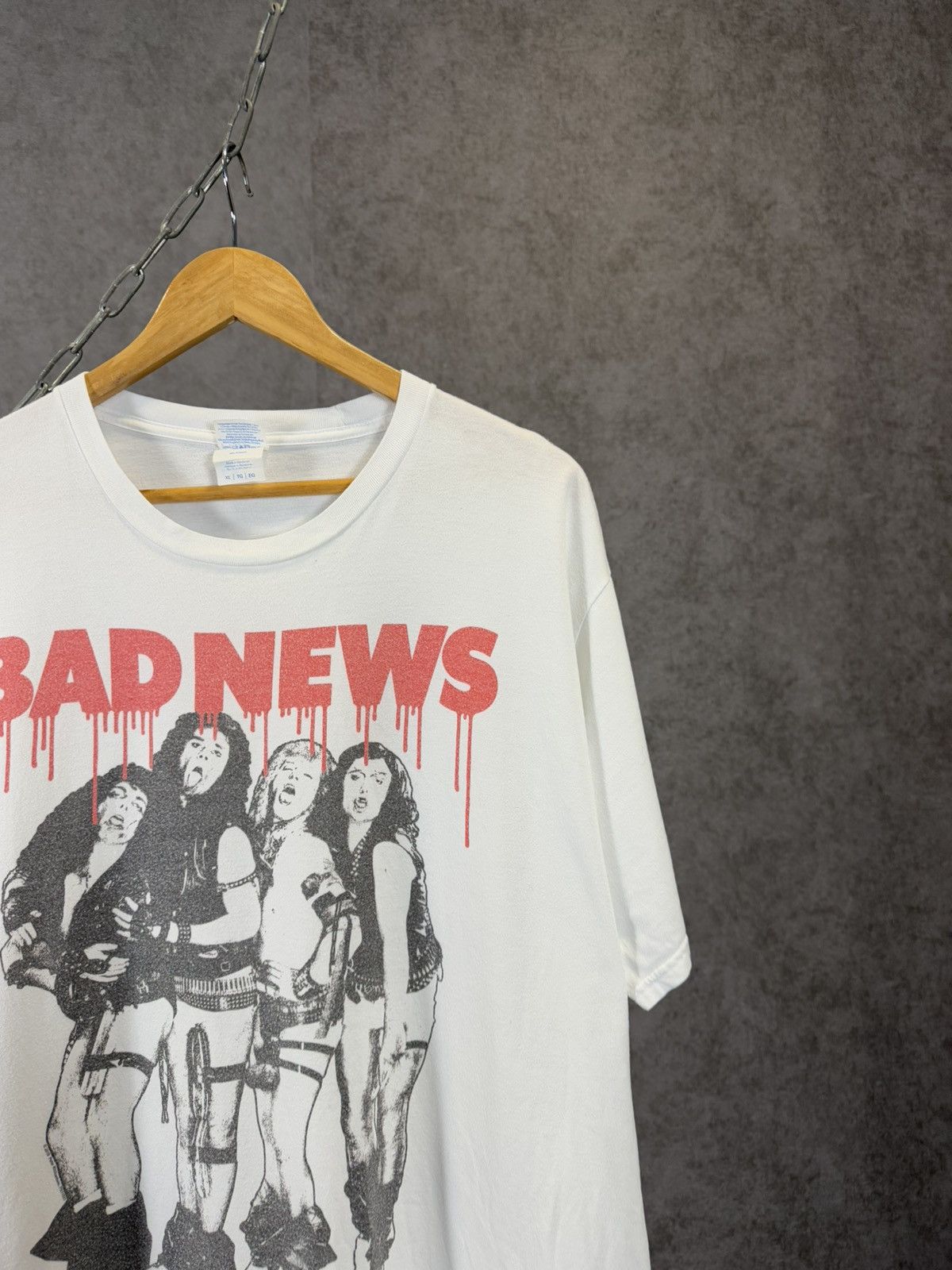 Band Tees Bad News rock band tee Size US XL / EU 56 / 4 - 2 Thumbnail