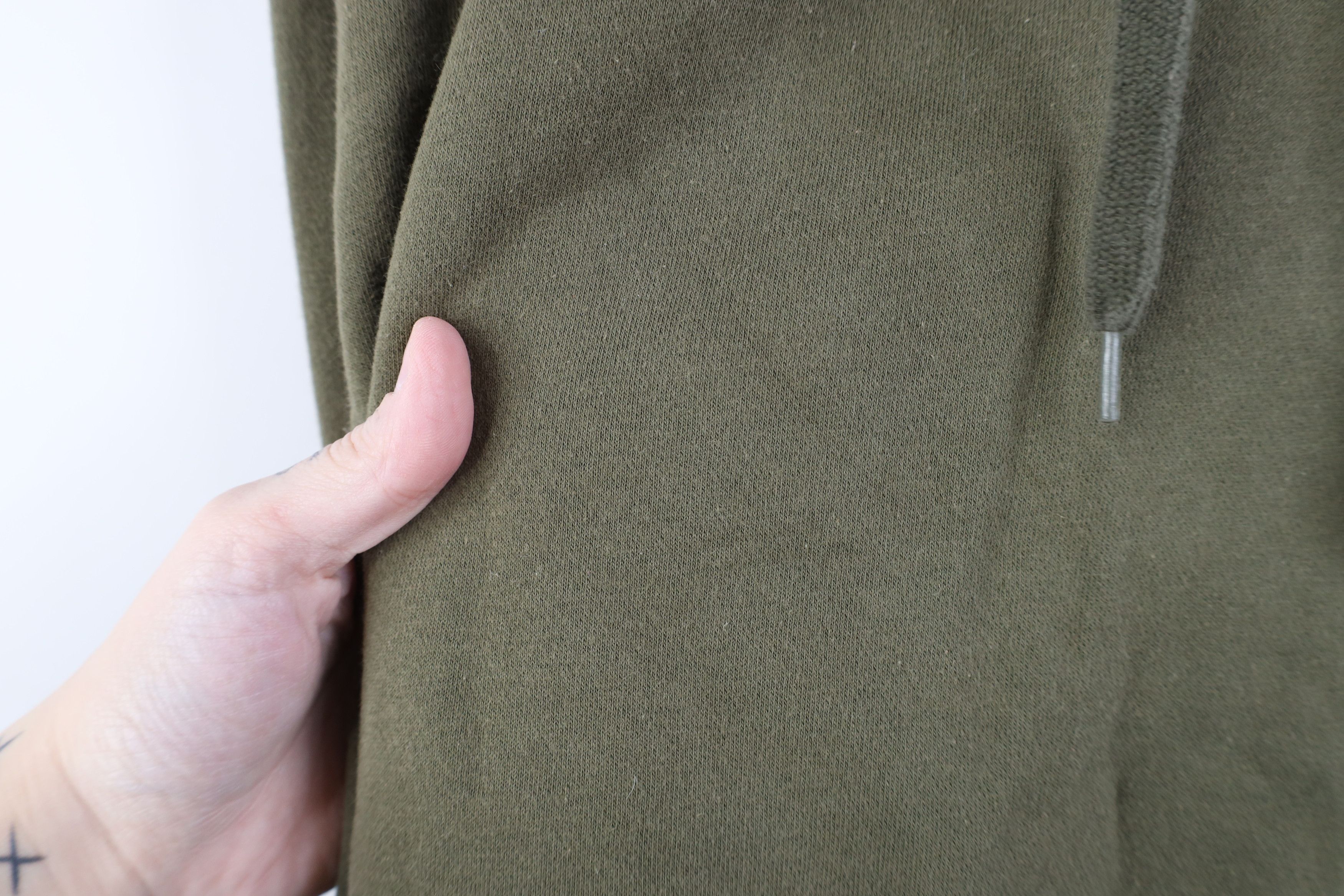 Champion Vintage Y2K Champion Blank Hoodie Sweatshirt Olive Green Size US S / EU 44-46 / 1 - 6 Thumbnail