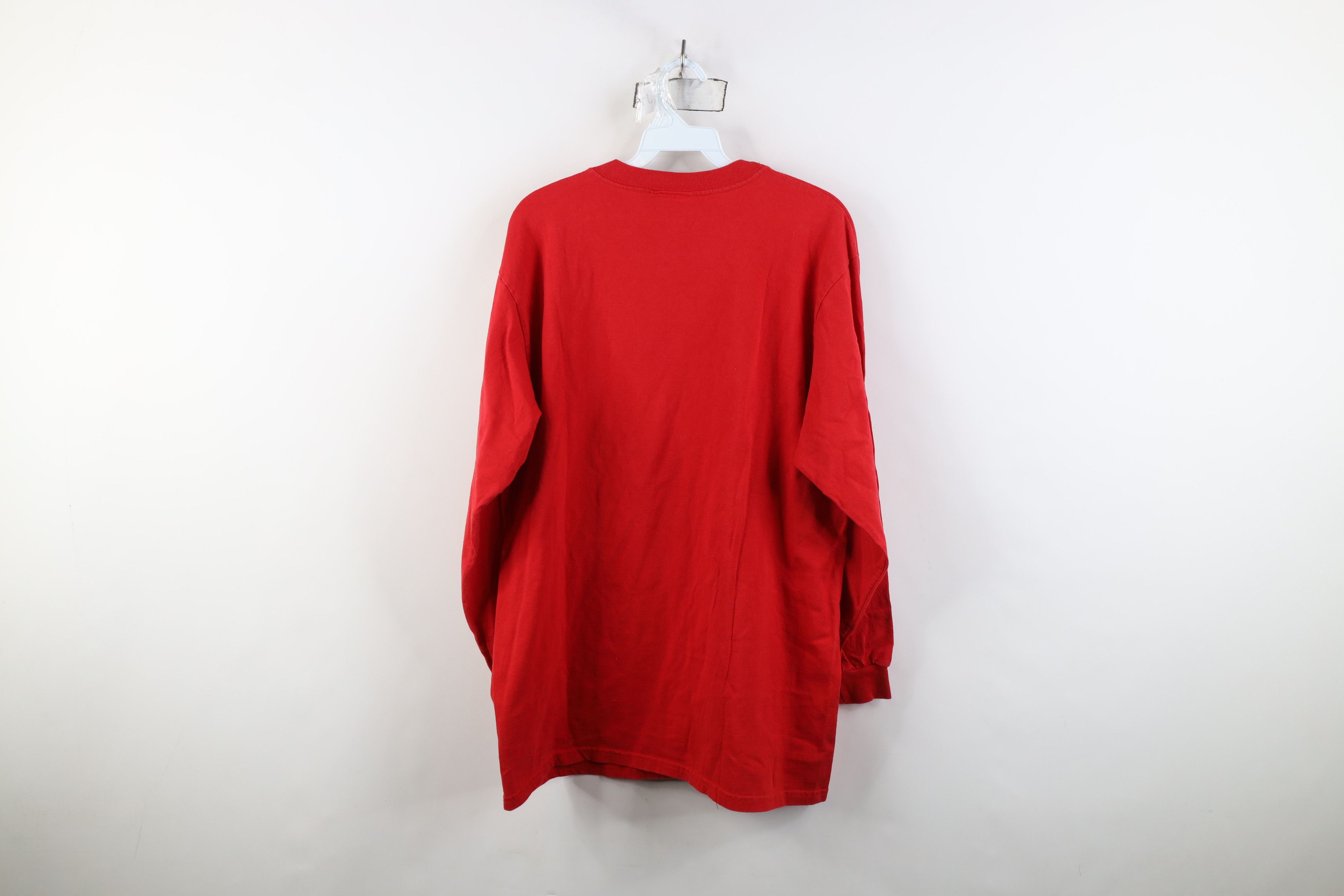 Vintage Vintage Y2K NASCAR Kahne Racing Long Sleeve T-Shirt Red Size US L / EU 52-54 / 3 - 13 Thumbnail