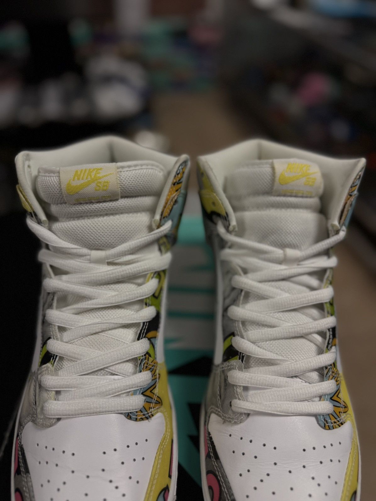 Nike Nike SB Dunk High De La Soul Size 11 🧼 W BOX Size US 11 / EU 44 - 9 Thumbnail