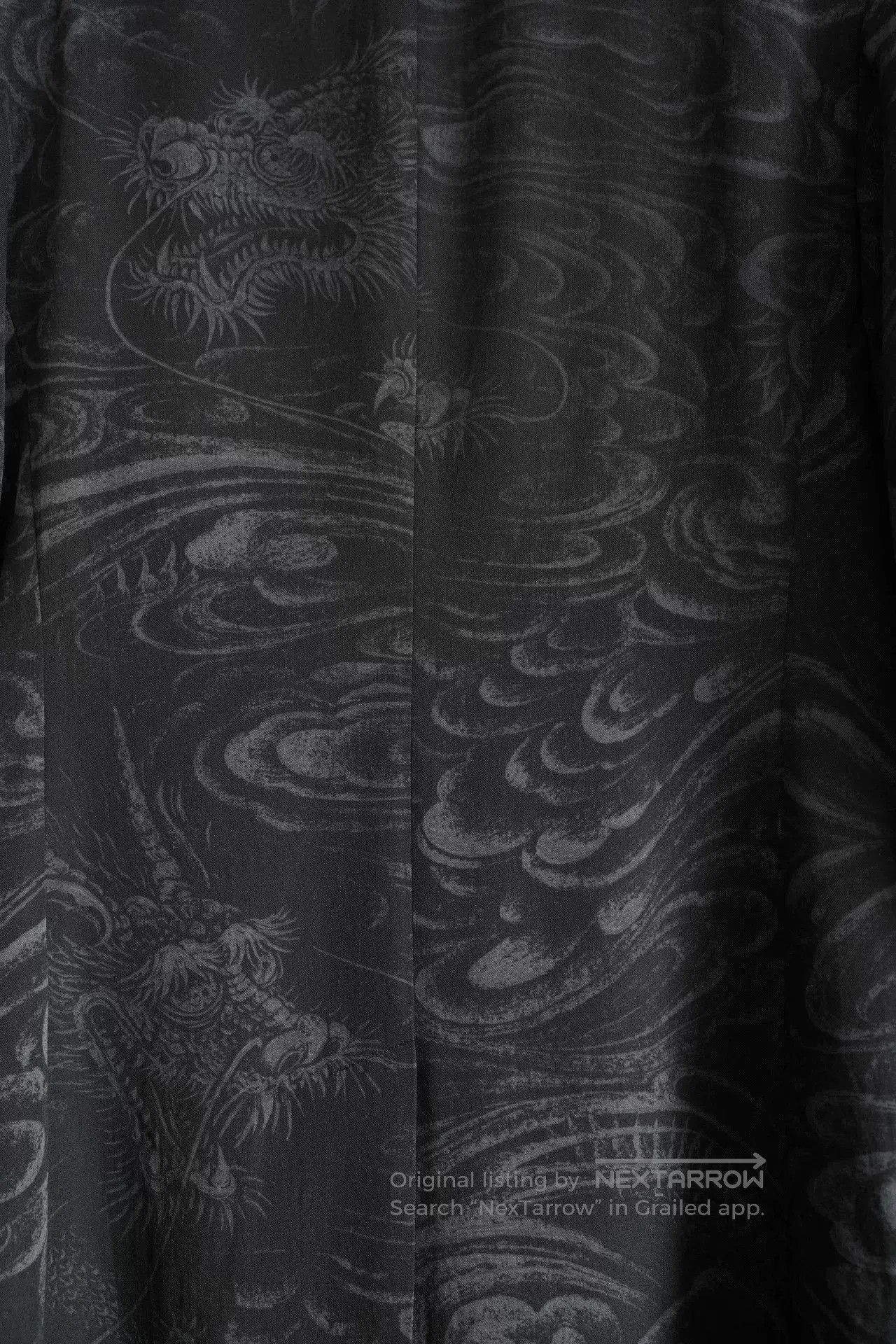 Yohji Yamamoto Yohji Yamamoto 22AW Dragon Cloud Print Jacket. Size US M / EU 48-50 / 2 - 3 Thumbnail