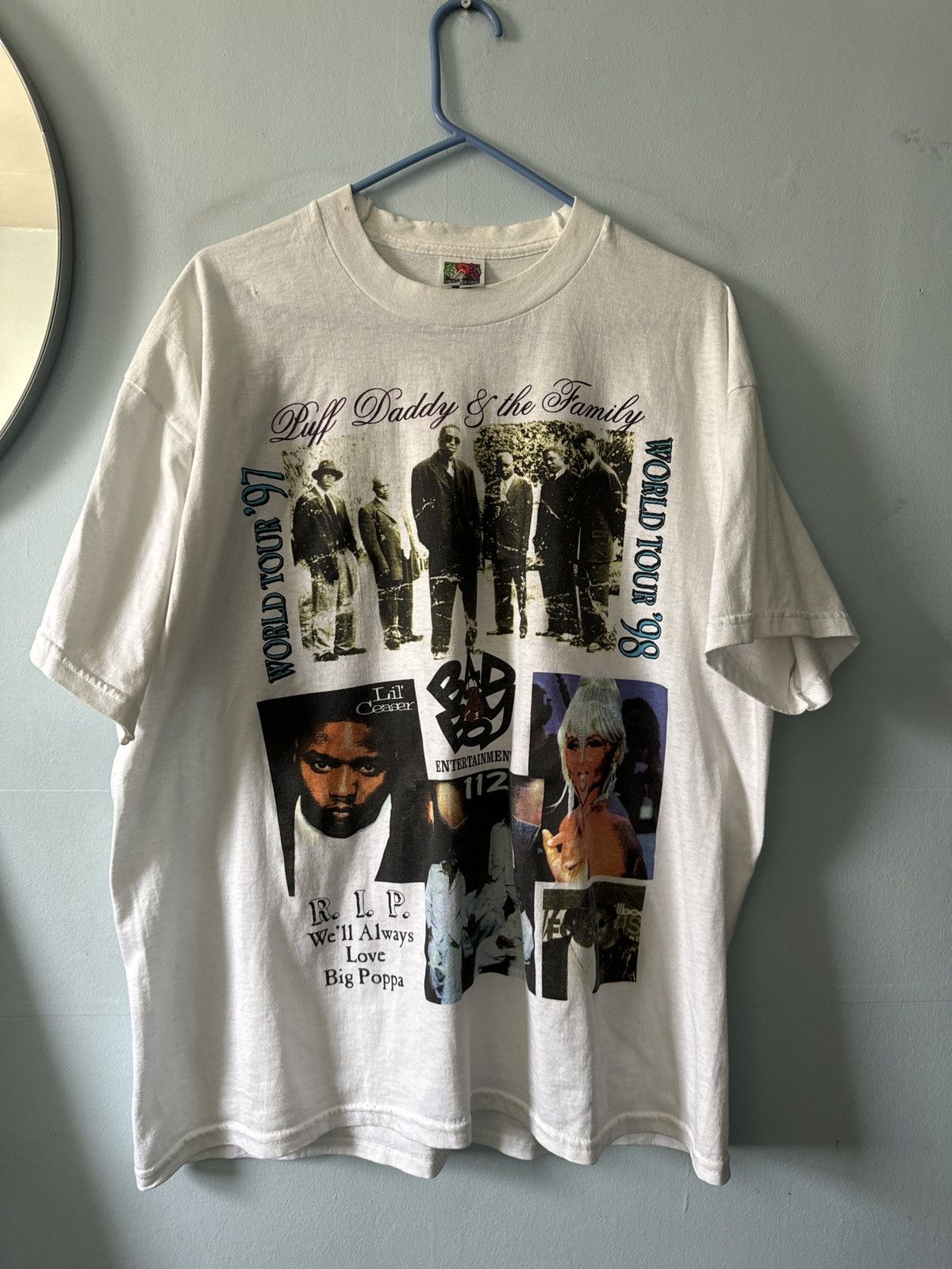 image of Rap Tees x Vintage Rap Tee in White, Men's (Size XL)