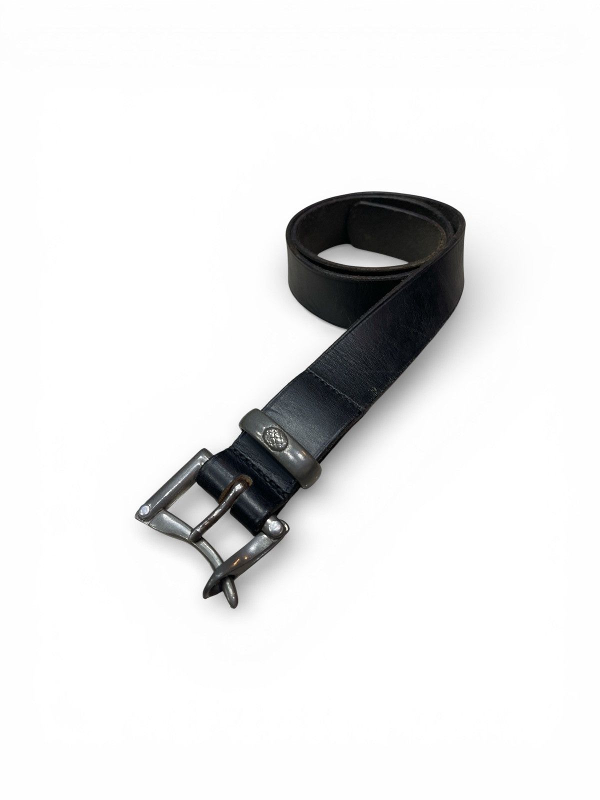 Needles NEEDLES QUICK RELEASE BUCKLE LEATHER BELT SIZE 30-34” Size 32 - 1 Thumbnail
