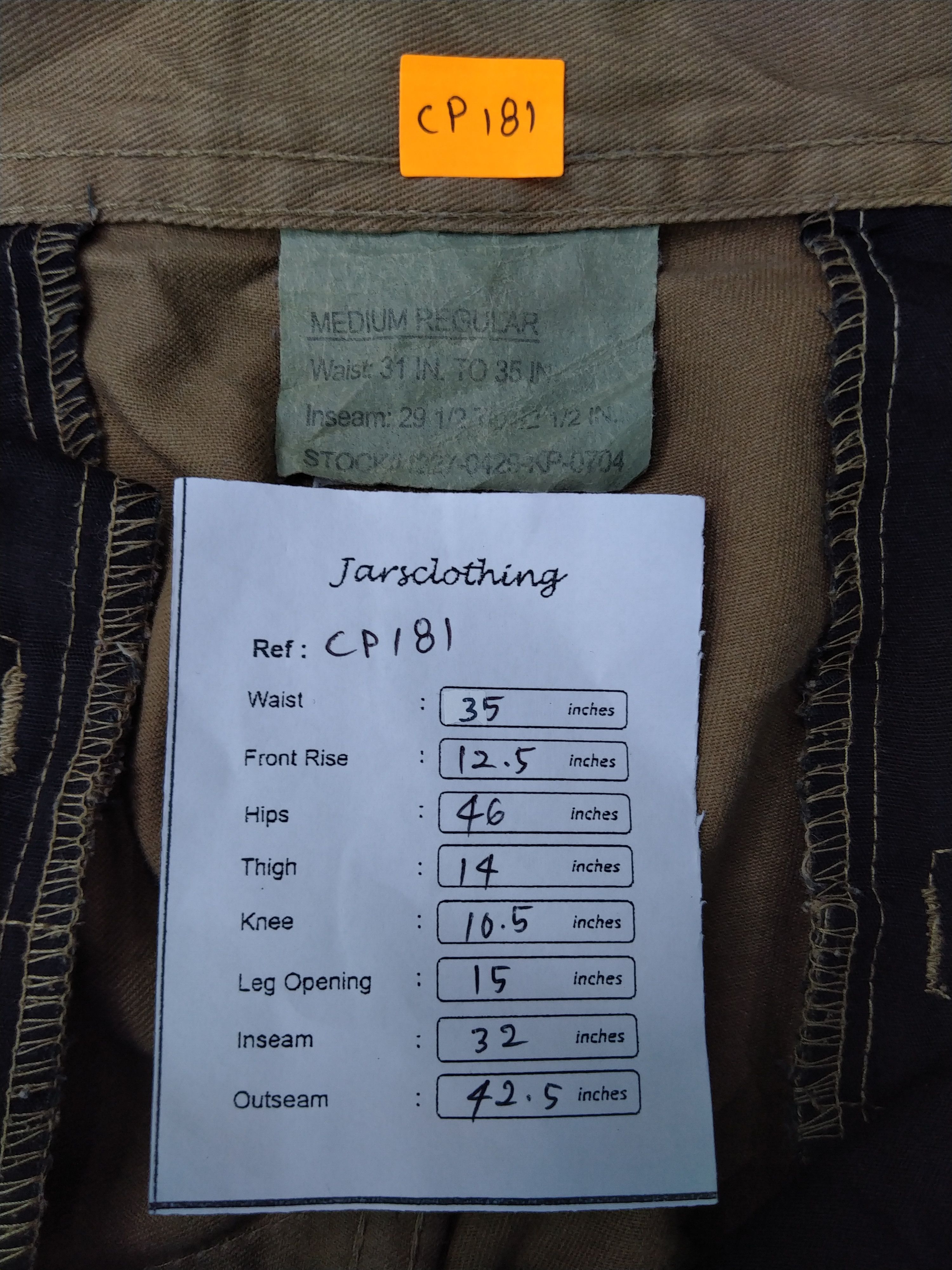 Japanese Brand Japanese Brand Cargo Multi Pocket Pants -CP181 Size US 35 - 7 Thumbnail