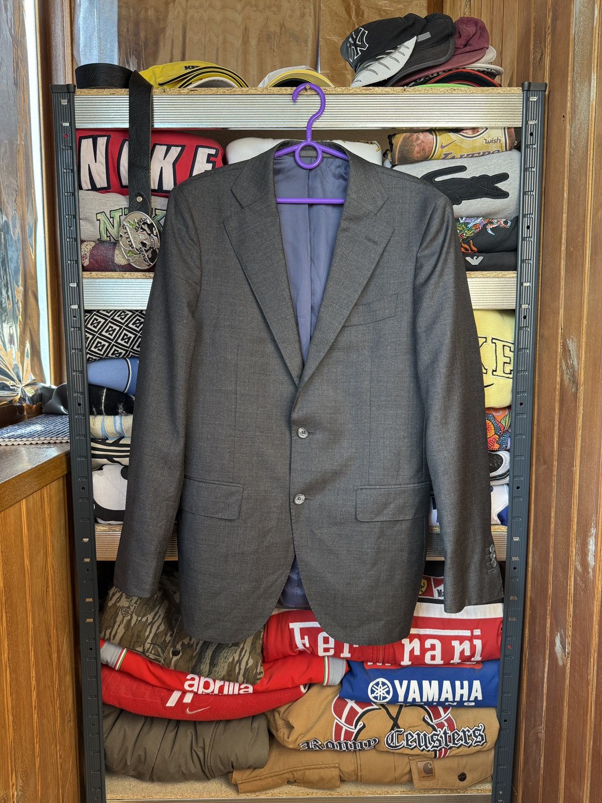 Suitsupply Men Suitsupply Blazer Pure Wool S110 Blue US32 Size 40L - 1 Thumbnail