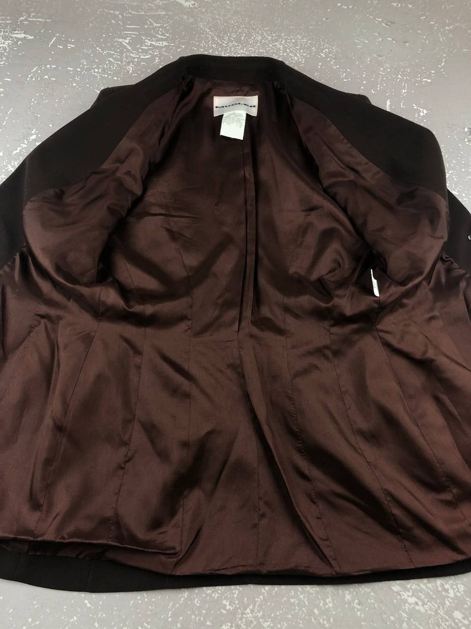 Mugler EXCLUSIVE! VINTAGE MUGLER BROWN FITTED SUIT Size M / US 6-8 / IT 42-44 - 13 Thumbnail
