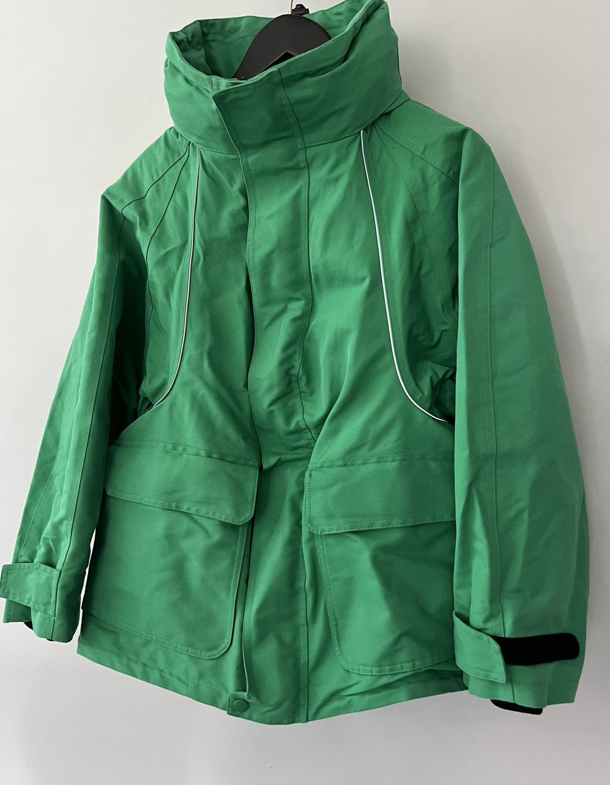 Balenciaga Balenciaga Black Swing Parka Jacket Size US M / EU 48-50 / 2 - 2 Thumbnail