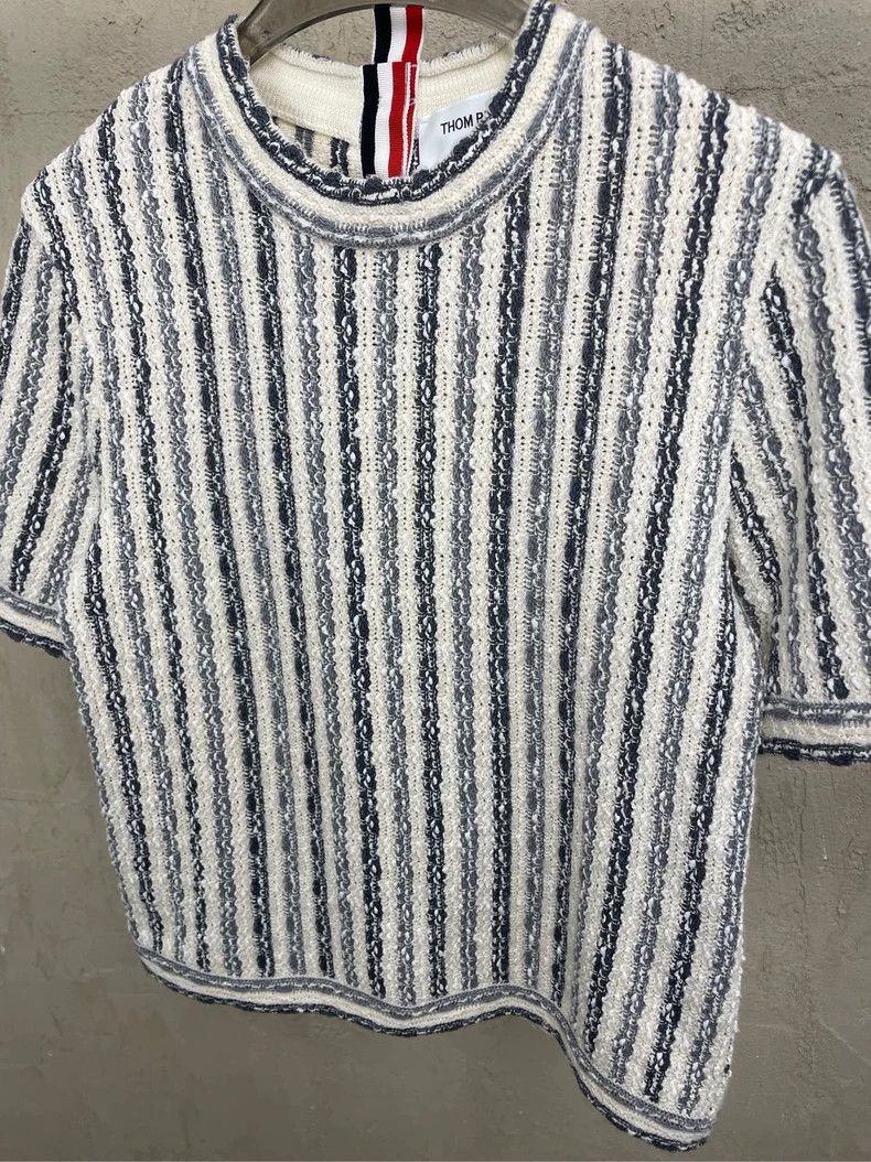 Thom Browne Thom Browne Wool cardigan sweater Size S / US 4 / IT 40 - 4 Thumbnail