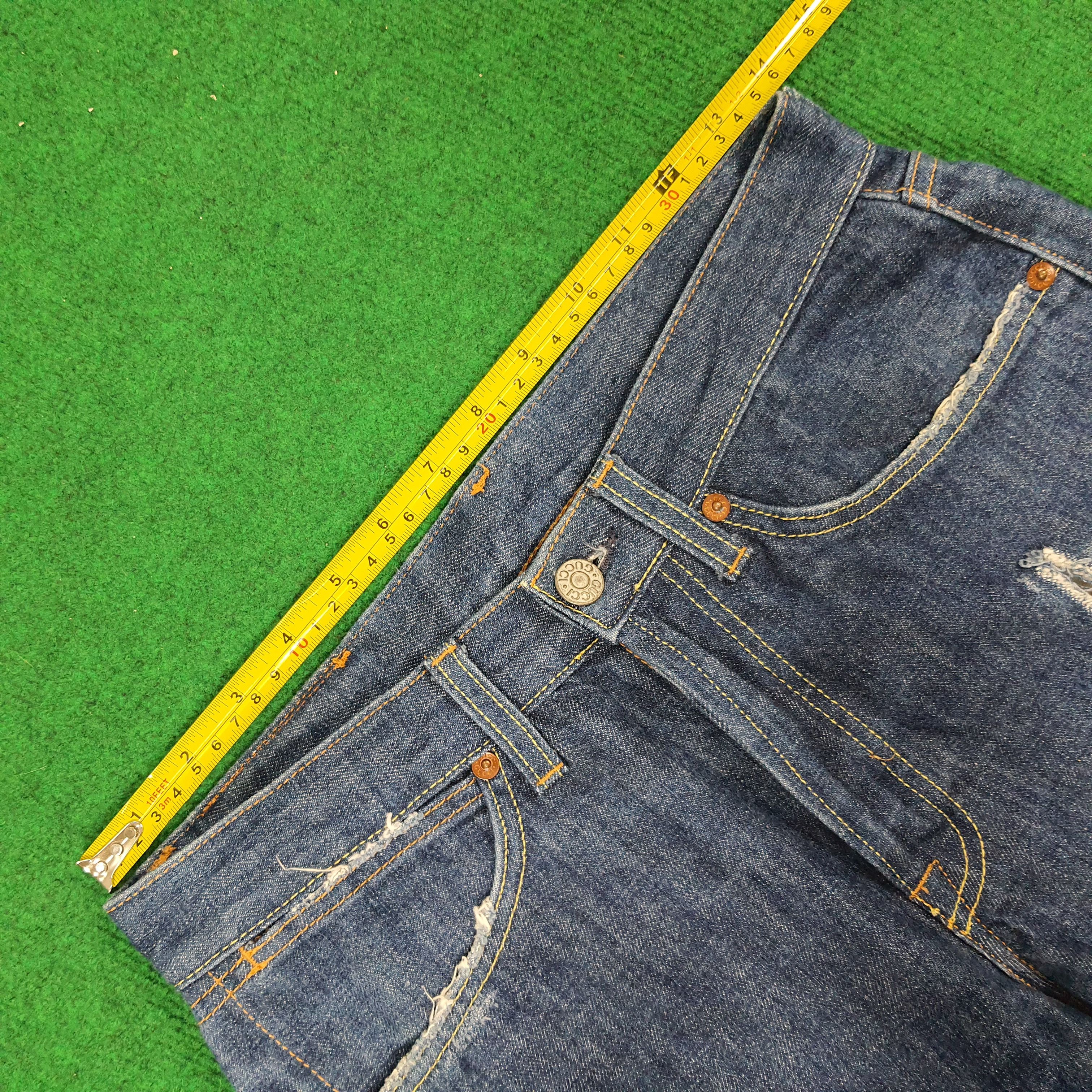 Gucci Vintage GUCCI Italian Brand Short Jeans Size US 27 - 10 Thumbnail