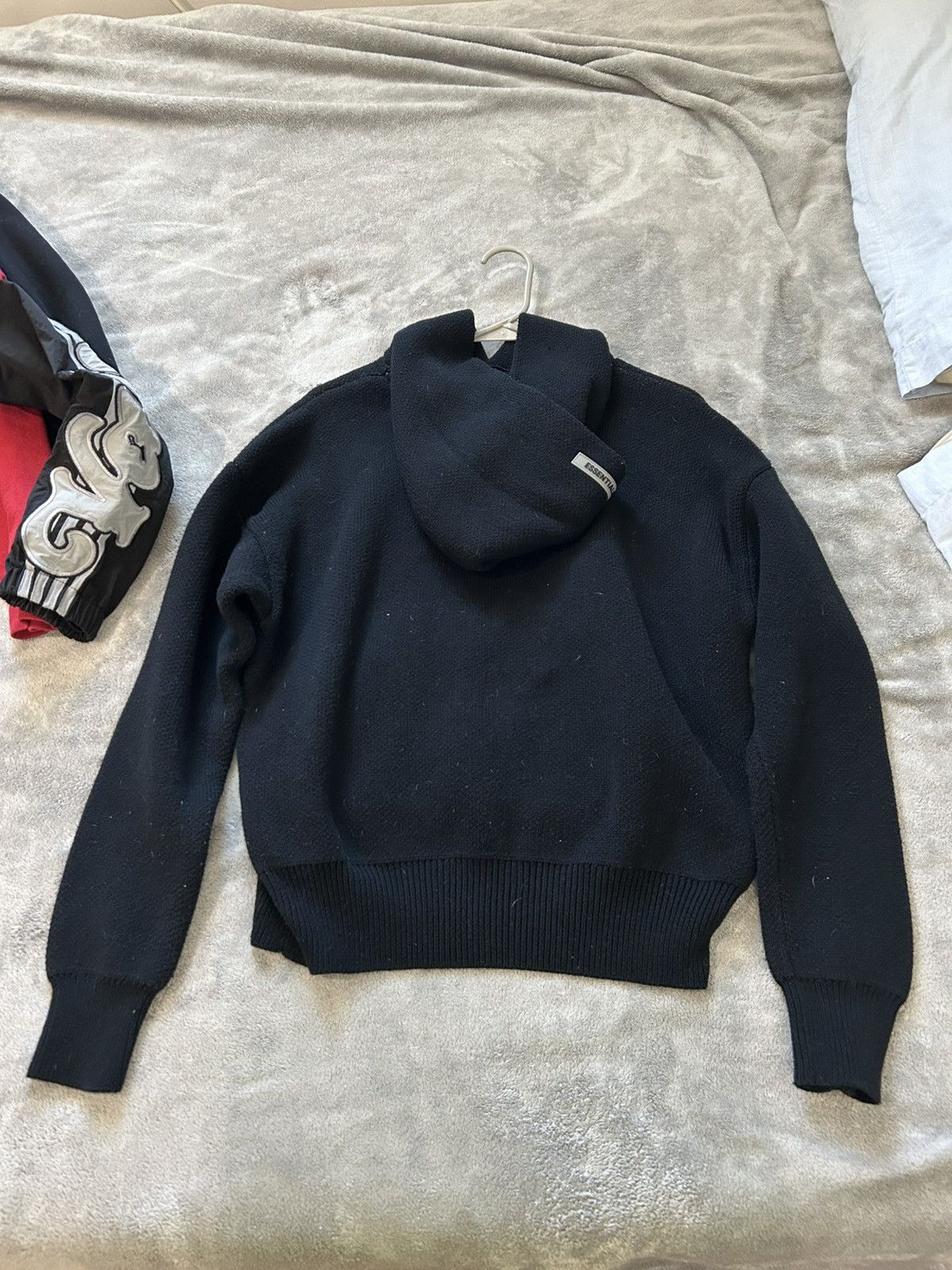 Fear of God Essentials FEAR OF GOD hoodie/BLK Size US XXS / EU 40 - 2 Thumbnail