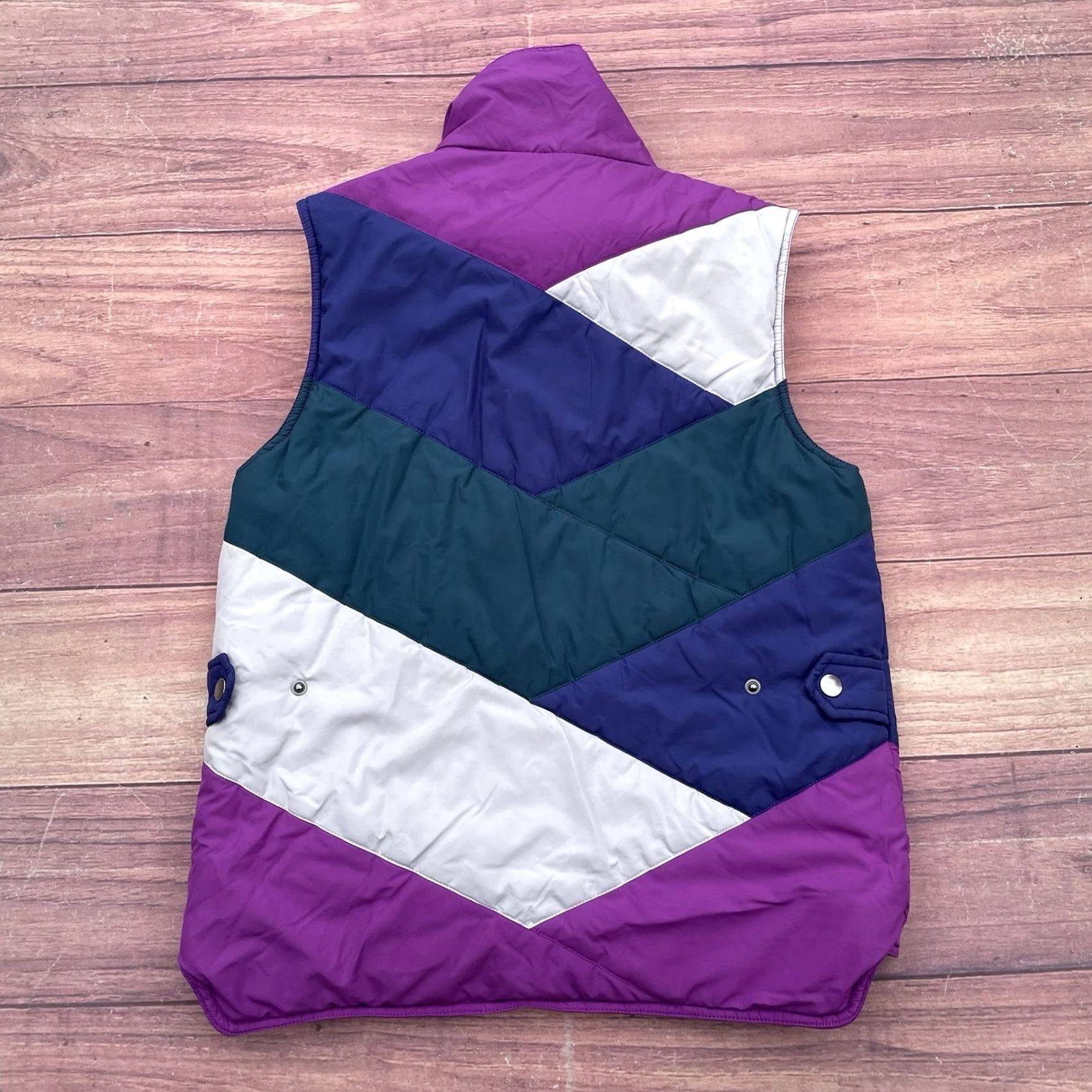Patagonia Patagonia Reversible Puffer Vest Women Mirror Lake Purple Size Small Vest Size S / US 4 / IT 40 - 7 Thumbnail