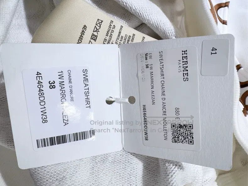 Hermes Hermes Pig nose sweatshirt Size XS / US 0-2 / IT 36-38 - 9 Thumbnail