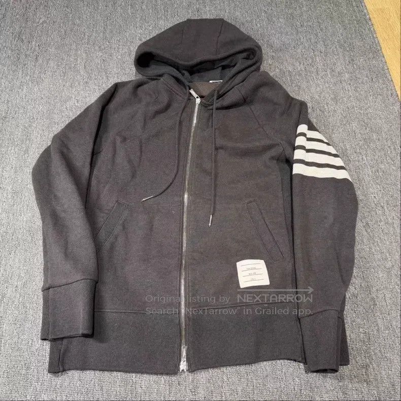 Thom Browne Thom Browne Dark Gray Sweatshirt Size US XXL / EU 58 / 5 - 1 Thumbnail