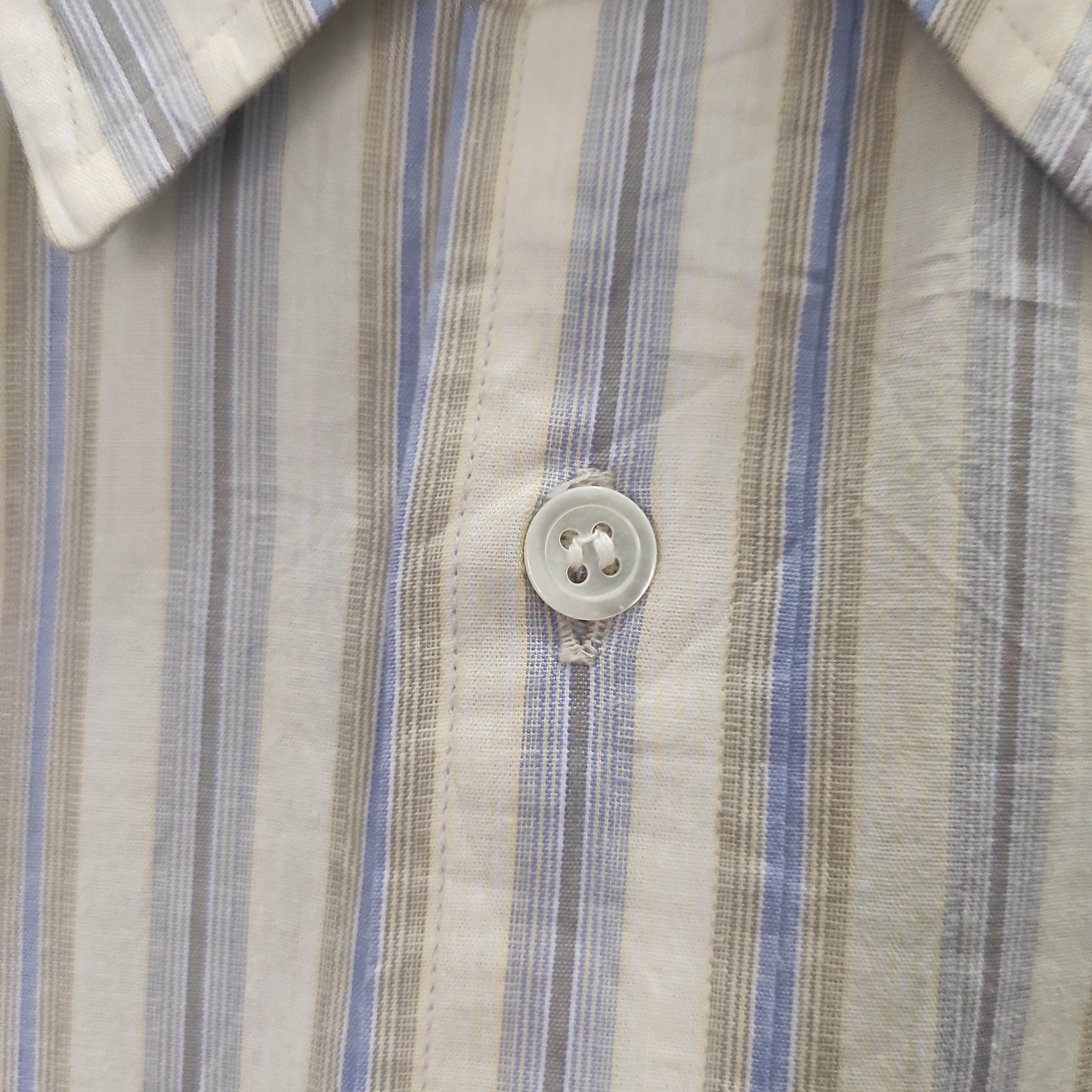 Christian Dior Monsieur Christian Dior Monsieur Stripe Shirt Button Up Size US L / EU 52-54 / 3 - 5 Thumbnail