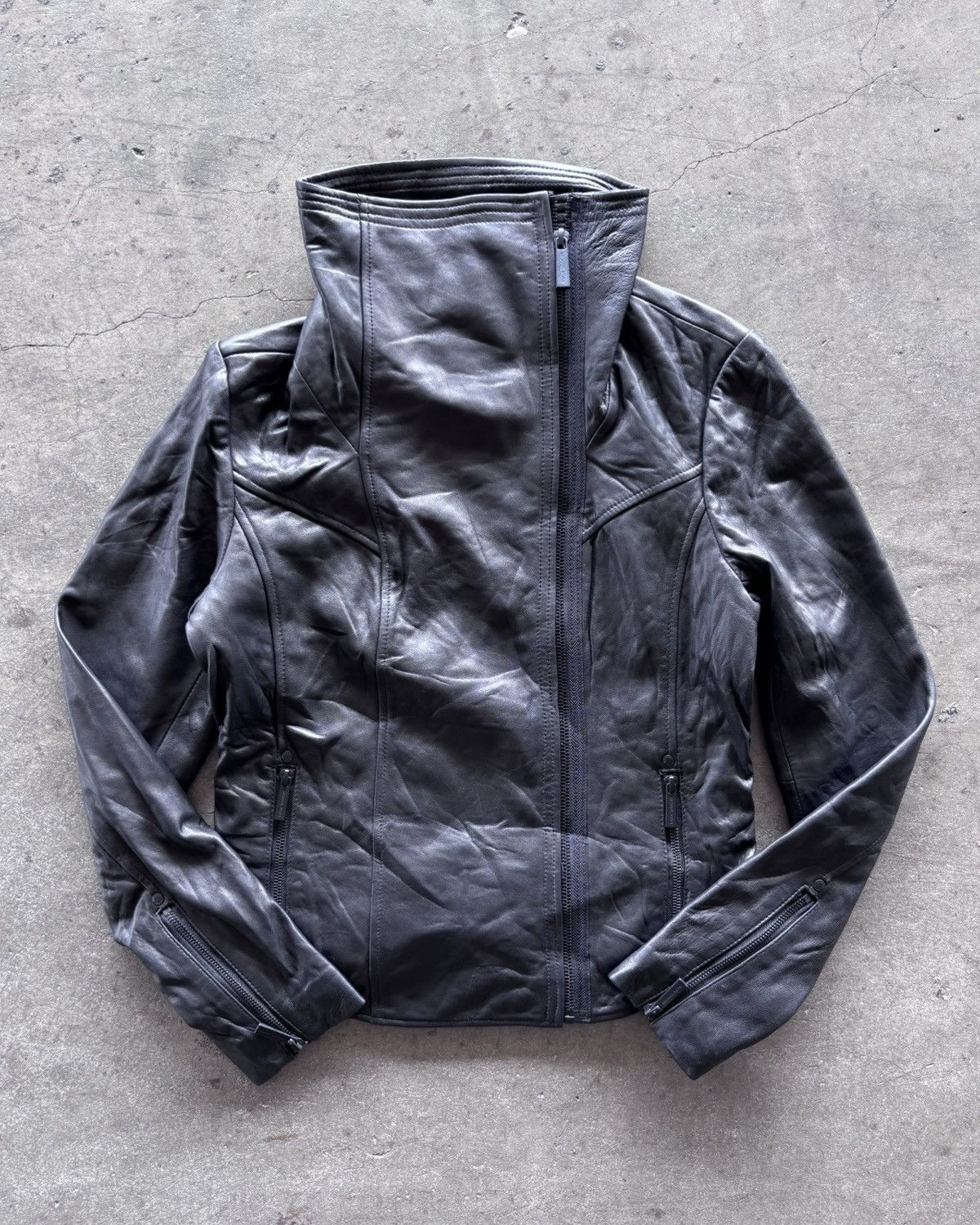 Ekam 2000s Michael Kors Vkei Opium Leather Jacket Size US M / EU 48-50 / 2 - 2 Thumbnail