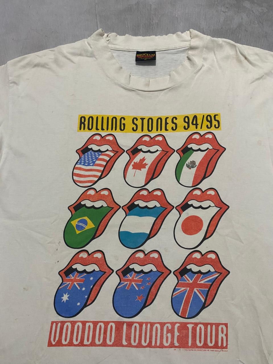 Band Tees Vintage Rolling Stone Voodoo Lounge Tour 94/95 Size US L / EU 52-54 / 3 - 4 Thumbnail