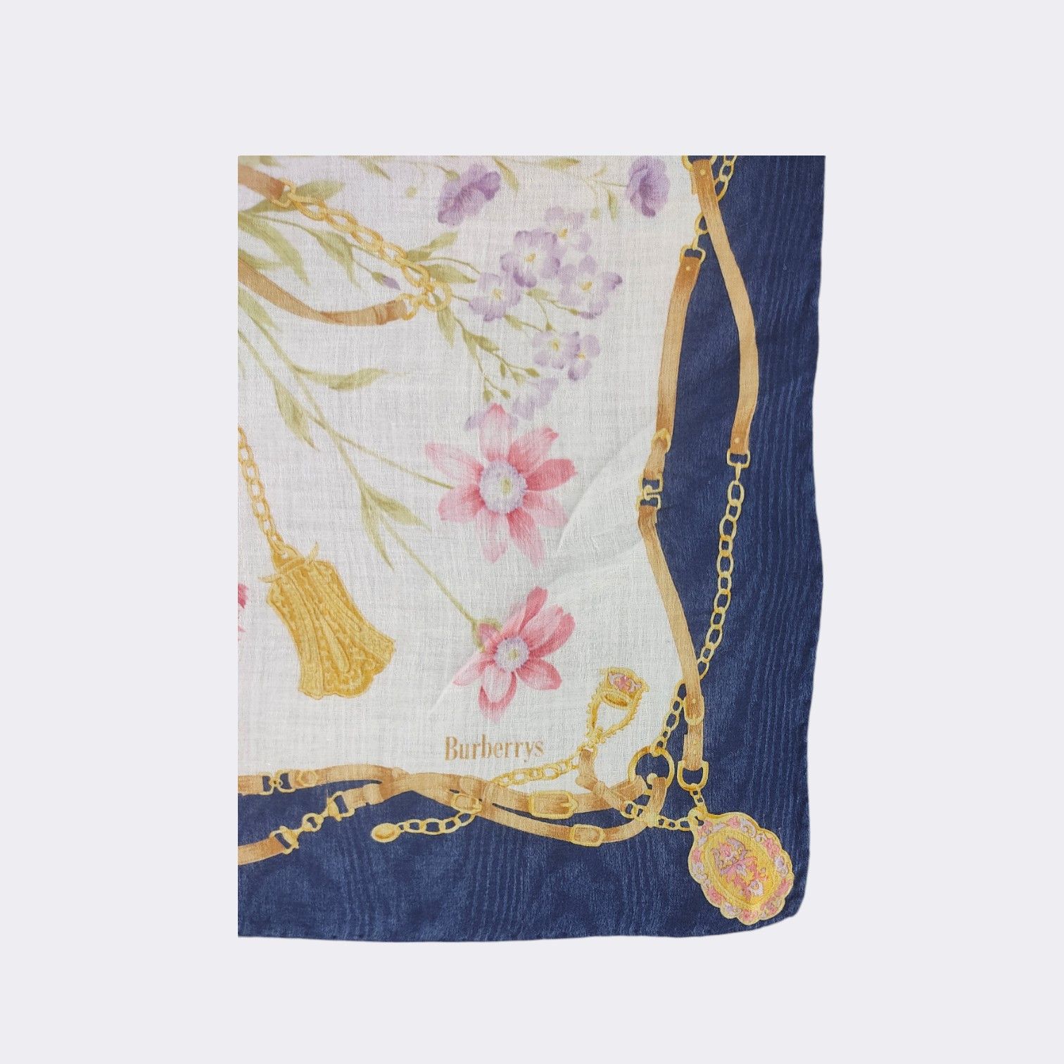 Burberry Vintage Burberry Handkerchief Neckerchief Bandana H273M Size ONE SIZE - 3 Thumbnail