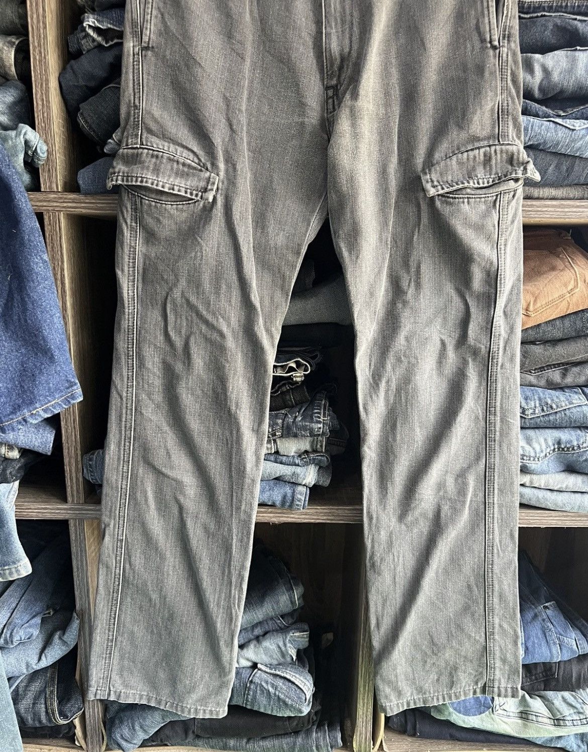 SHIPS 🔥Ships 6 Pockets Cargo Pant Size US 29 - 6 Thumbnail