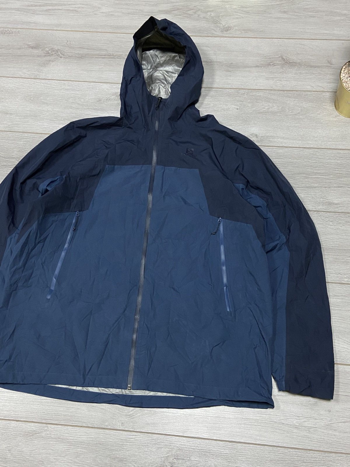 Salomon Vintage Salomon Gore Tex Jacket zip waterproof Size US XXL / EU 58 / 5 - 2 Thumbnail