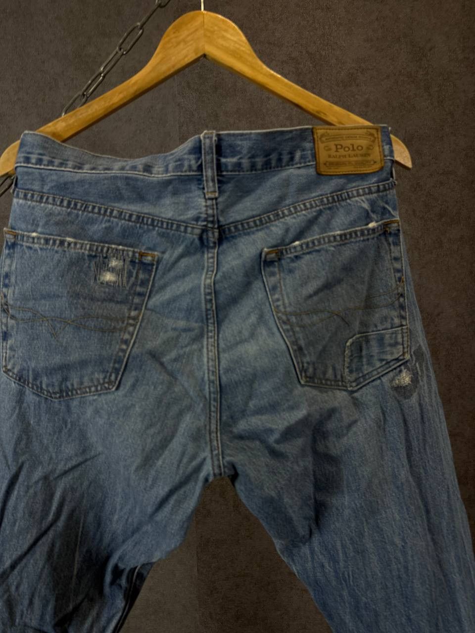 Polo Ralph Lauren Polo Ralph Lauren designer distressed jeans Size US 32 / EU 48 - 8 Thumbnail