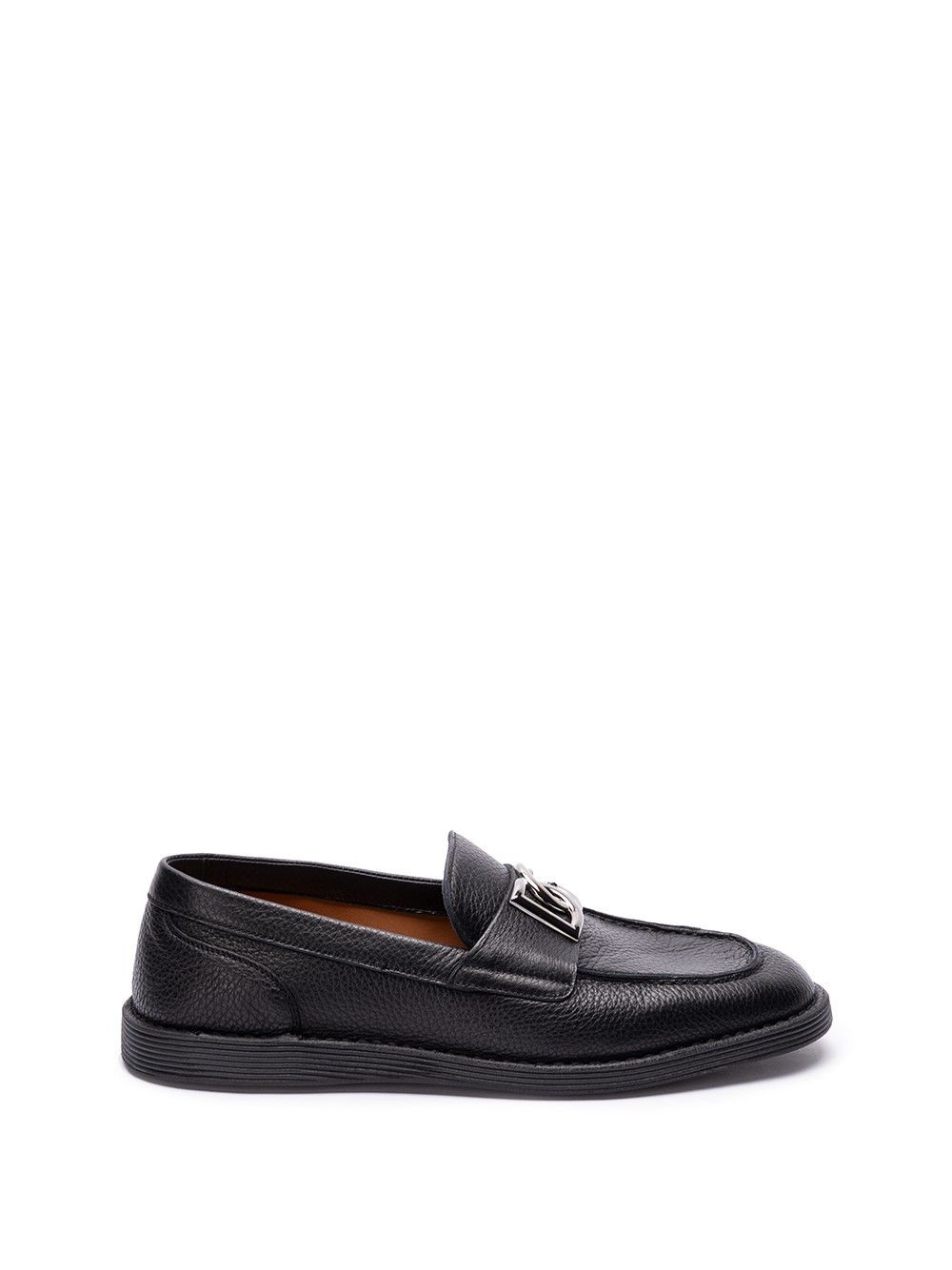 image of Dolce Gabbana Dolce&gabbana Loafers Size Eu 42 For Men in Nero