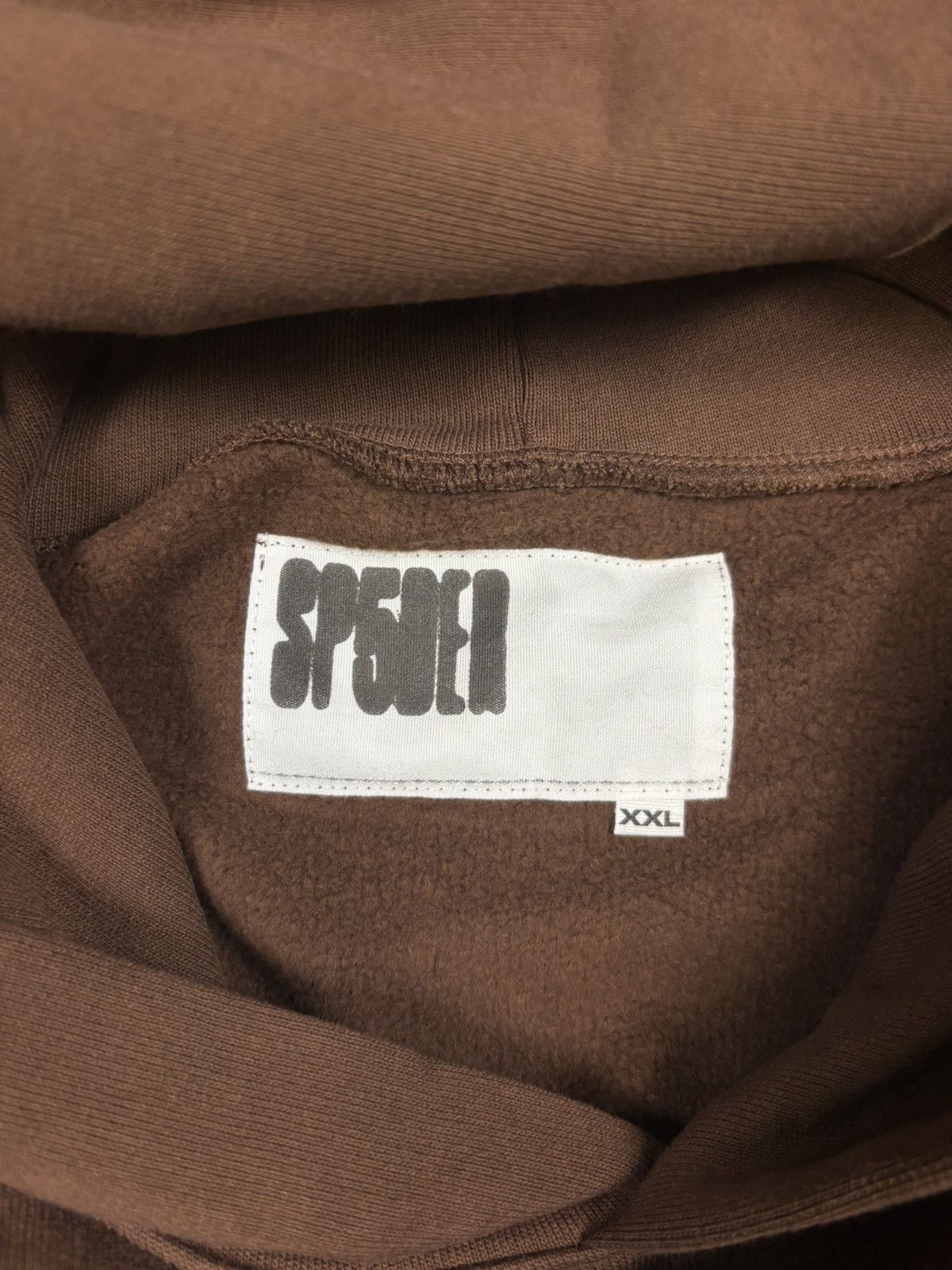 Sp5der Sp5der Beluga Hoodie, Brown Size US XXL / EU 58 / 5 - 6 Thumbnail