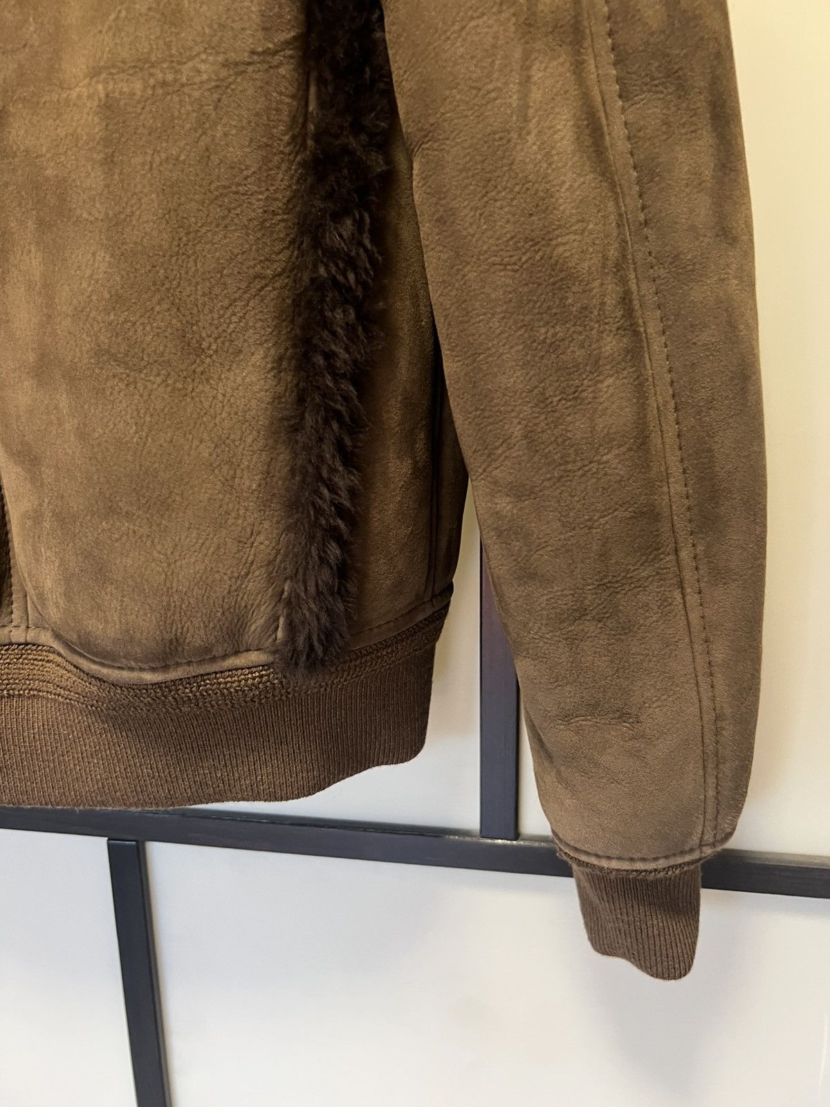 Celine × Hedi Slimane UNRELEASED - FW20 Brown Shearling Jacket Size US S / EU 44-46 / 1 - 14 Thumbnail